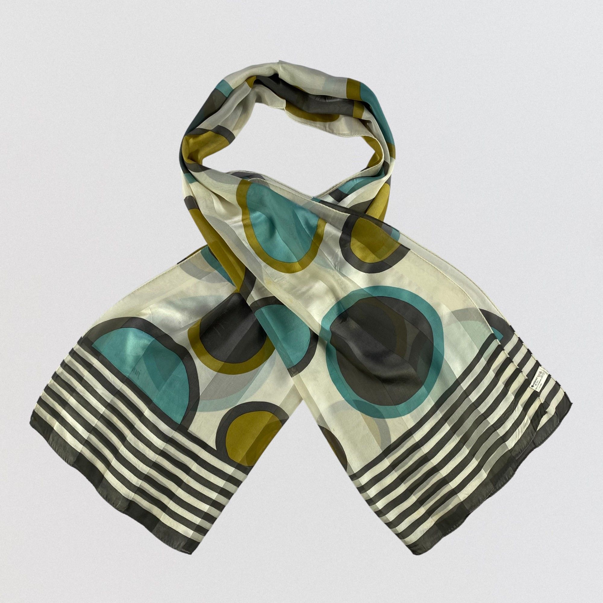 Japanese Brand × Vintage Vintage Jun Ashida Silk Scarf SS098 Size ONE SIZE - 1 Thumbnail