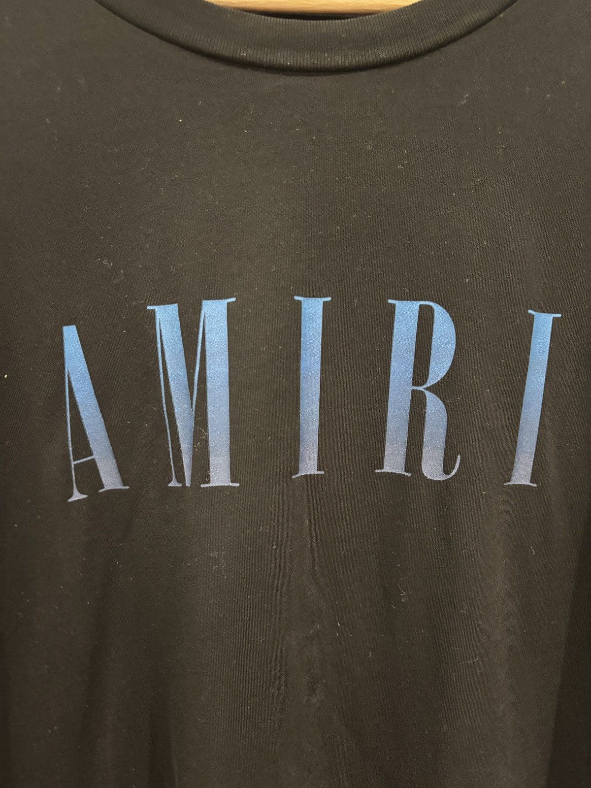 Amiri Amiri Core Logo Tee Black/Blue Size: M Size US M / EU 48-50 / 2 - 3 Thumbnail