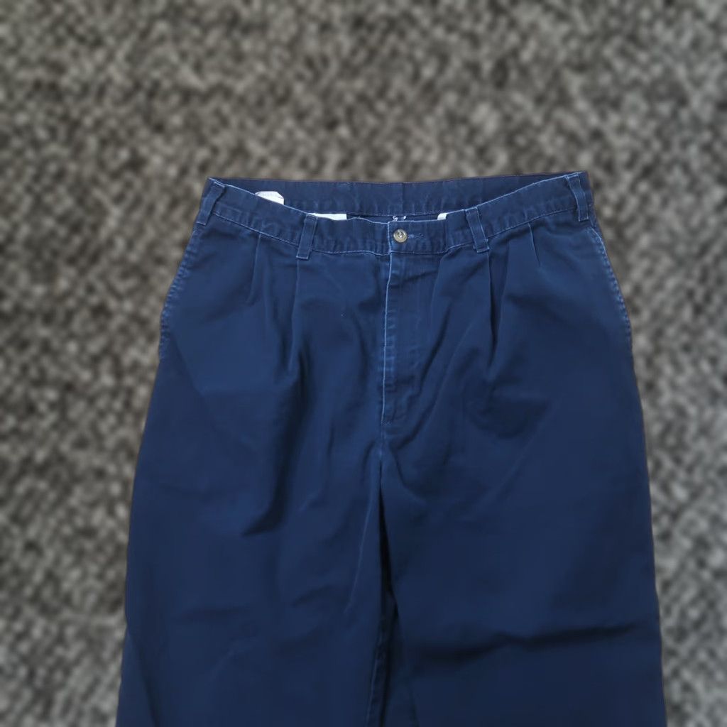 Dockers VINTAGE Dockers Khakis Pants Men 34x30 Blue Pleated Front Straight Leg 5-Pocket Size US 34 / EU 50 - 1 Thumbnail