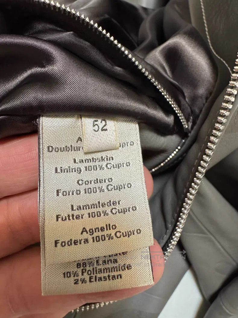 Hermes Hermes Leather jacket with a soft and silky texture, class Size US L / EU 52-54 / 3 - 9 Thumbnail