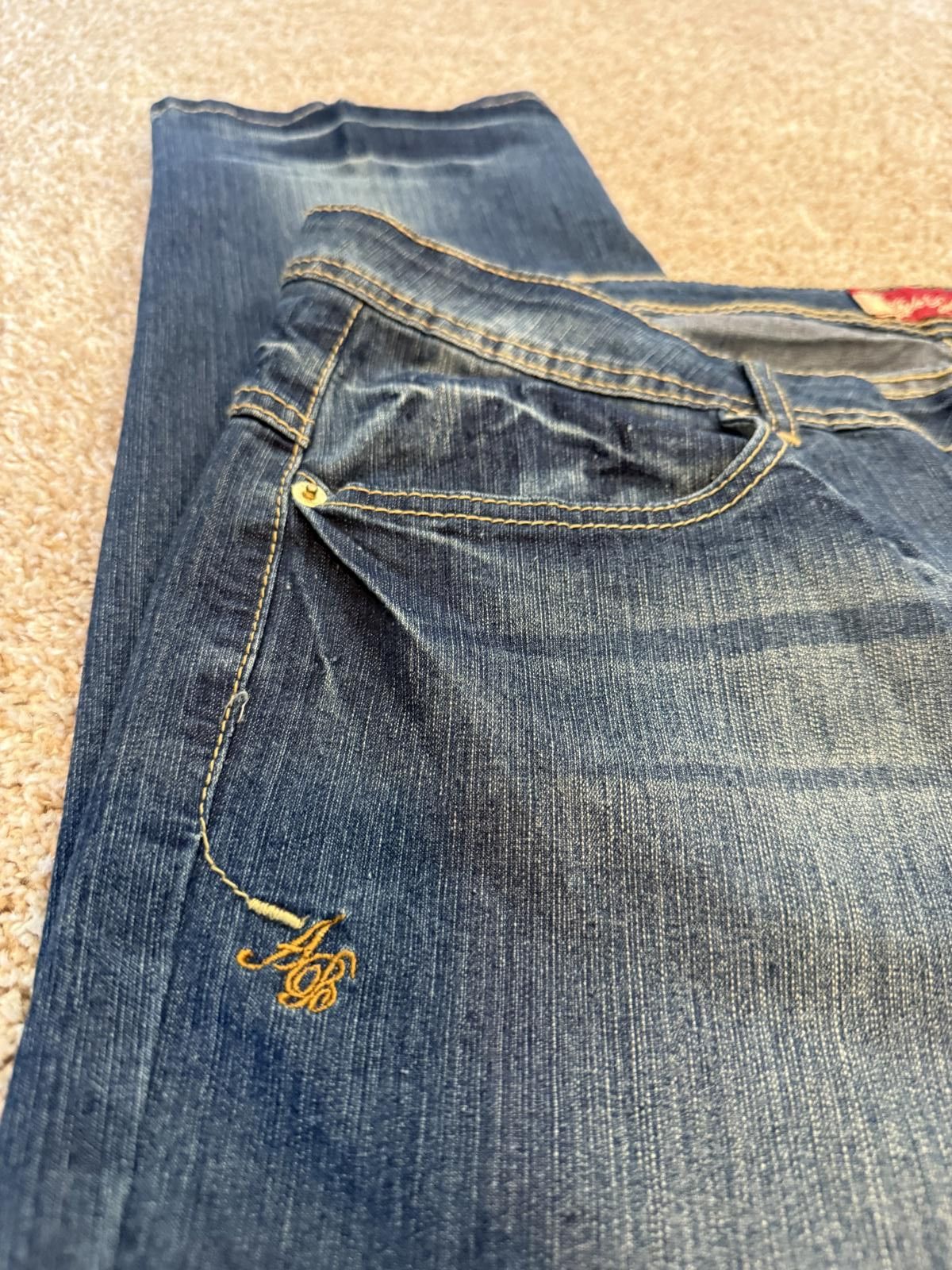 Designer vintage Y2K Apple Bottoms Jeans Size 42" / US 20 - 6 Thumbnail