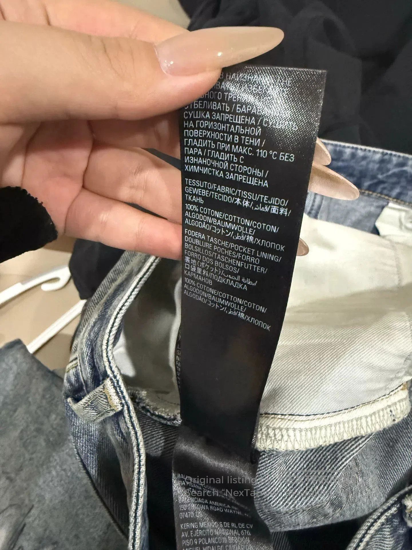 Balenciaga Balenciaga Unisex Graffiti Jeans. Size US 26 / EU 42 - 9 Thumbnail