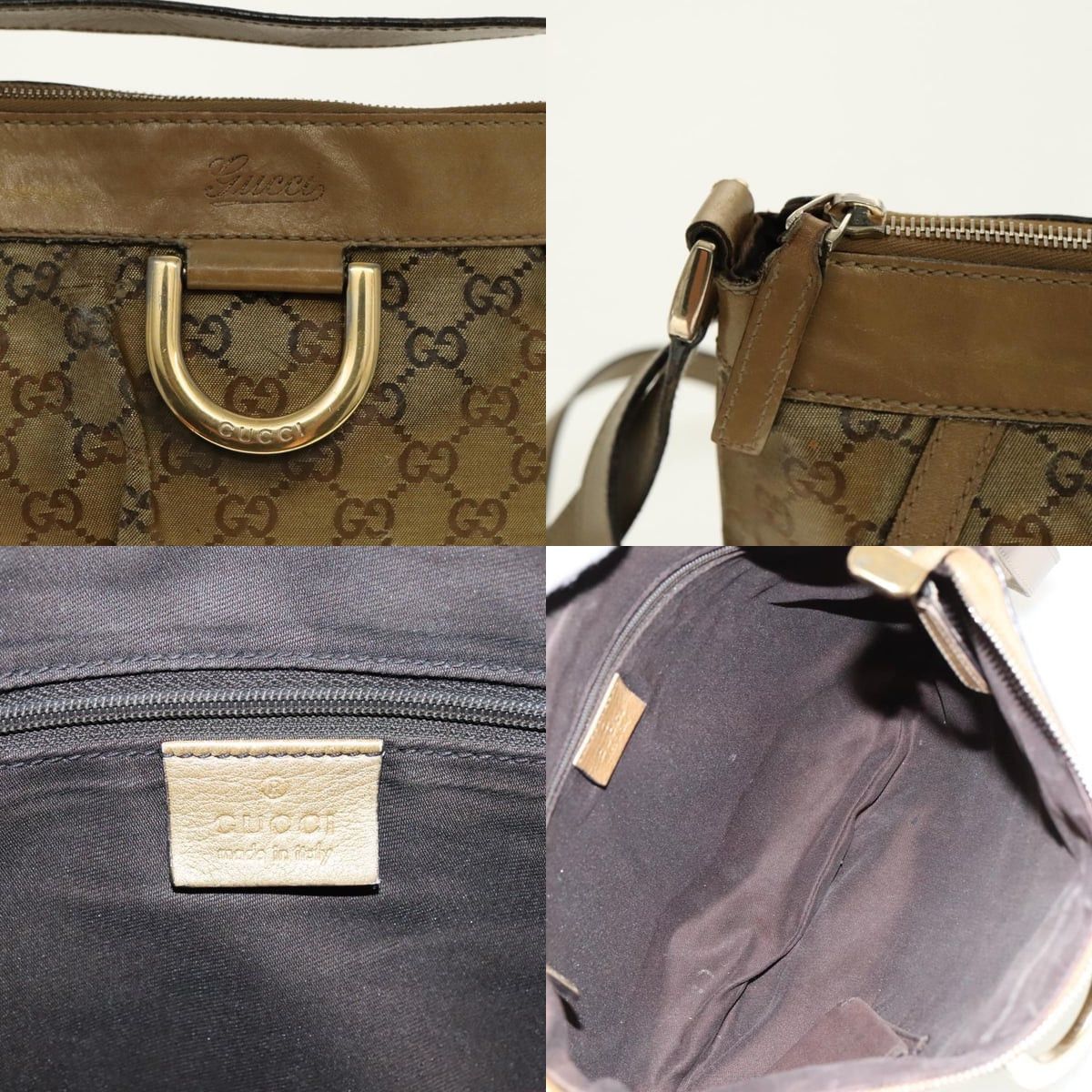 Gucci GUCCI GG Crystal Shoulder Bag Gold Tone Gold Size ONE SIZE - 11 Thumbnail