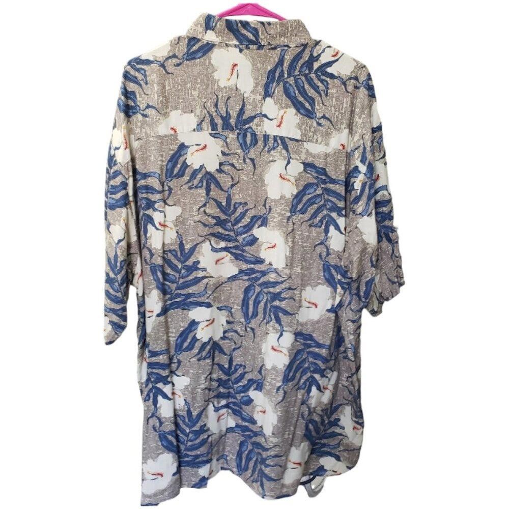 Puritan CT1547 Puritan Men's Tropical Summer Shirt XL Size US XL / EU 56 / 4 - 3 Thumbnail