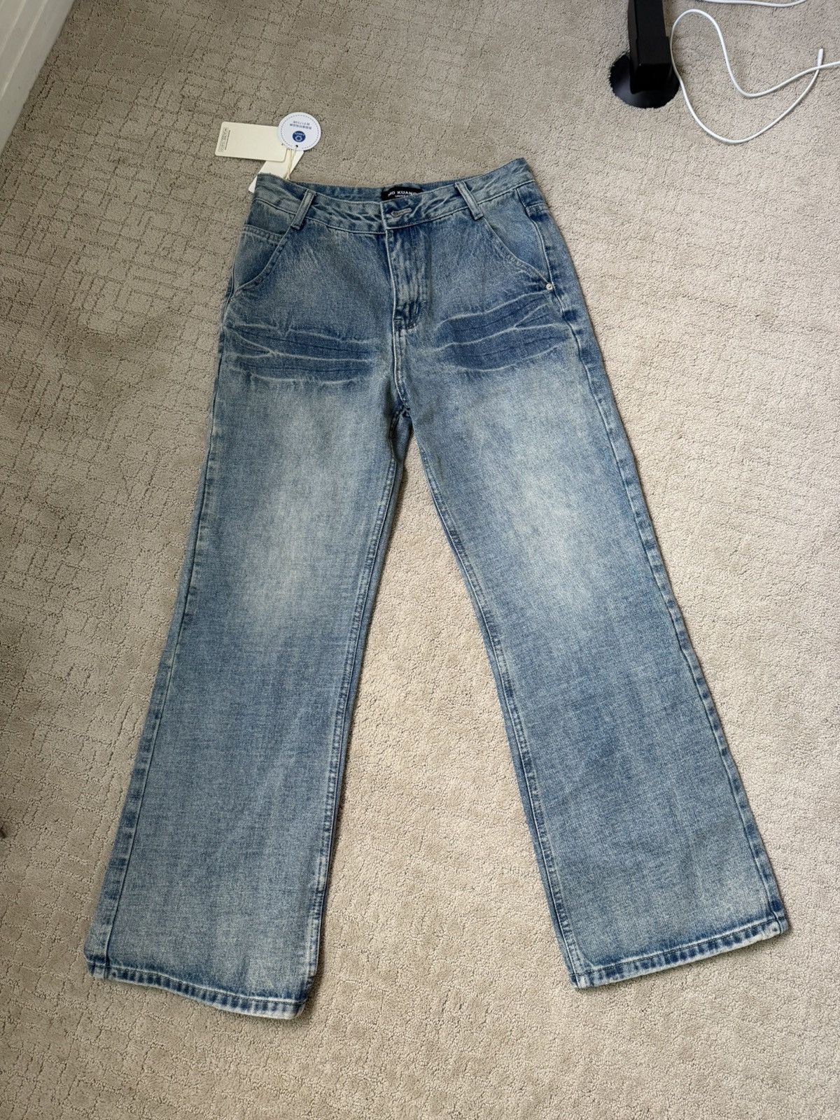 Other Washed Bootcut Blue Denim Size US 31 - 1 Thumbnail