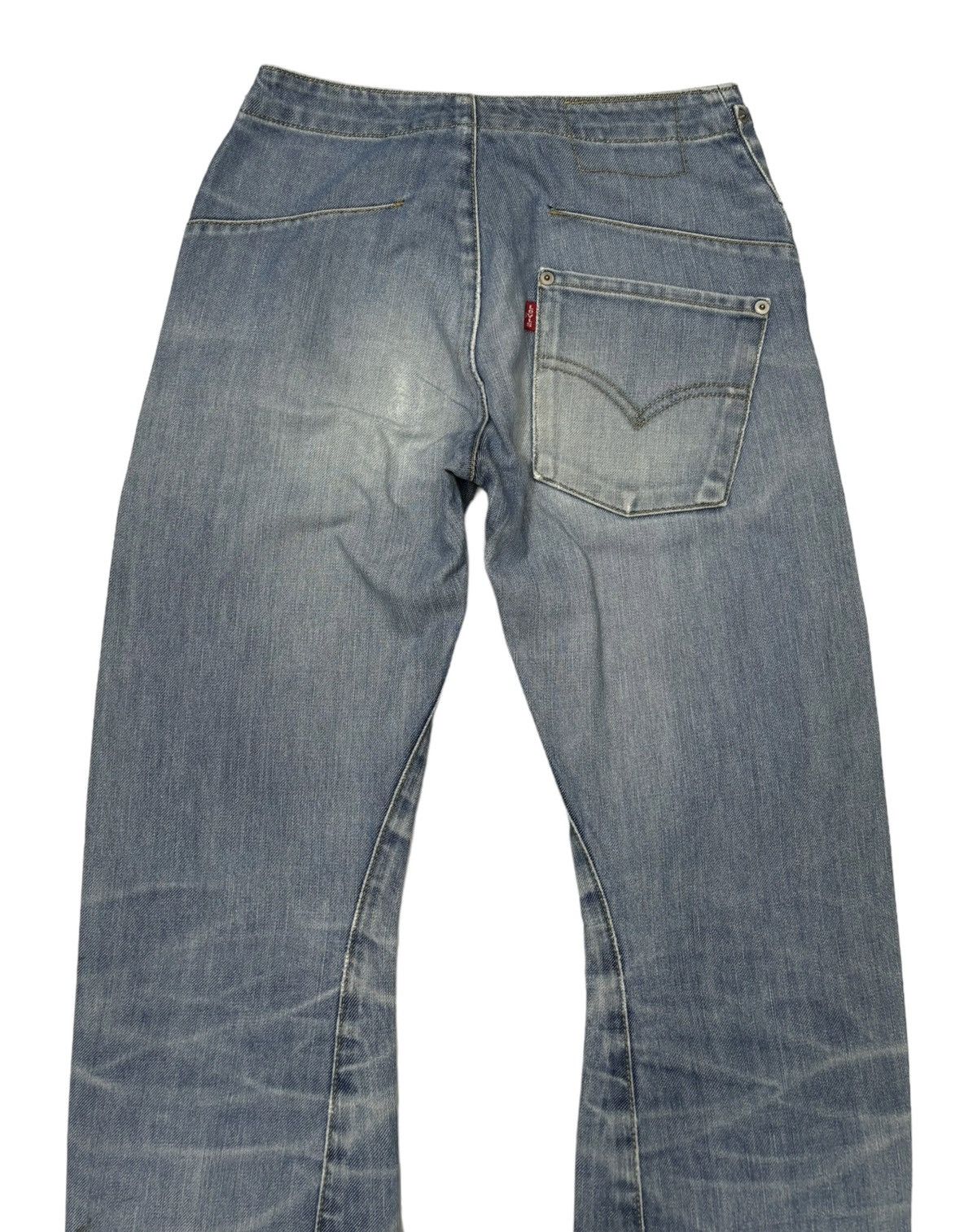 Levi's LEVIS ENGINEERED DISTRESSED SLIM DENIM JEANS Size 26" / US 2 / IT 38 - 6 Thumbnail