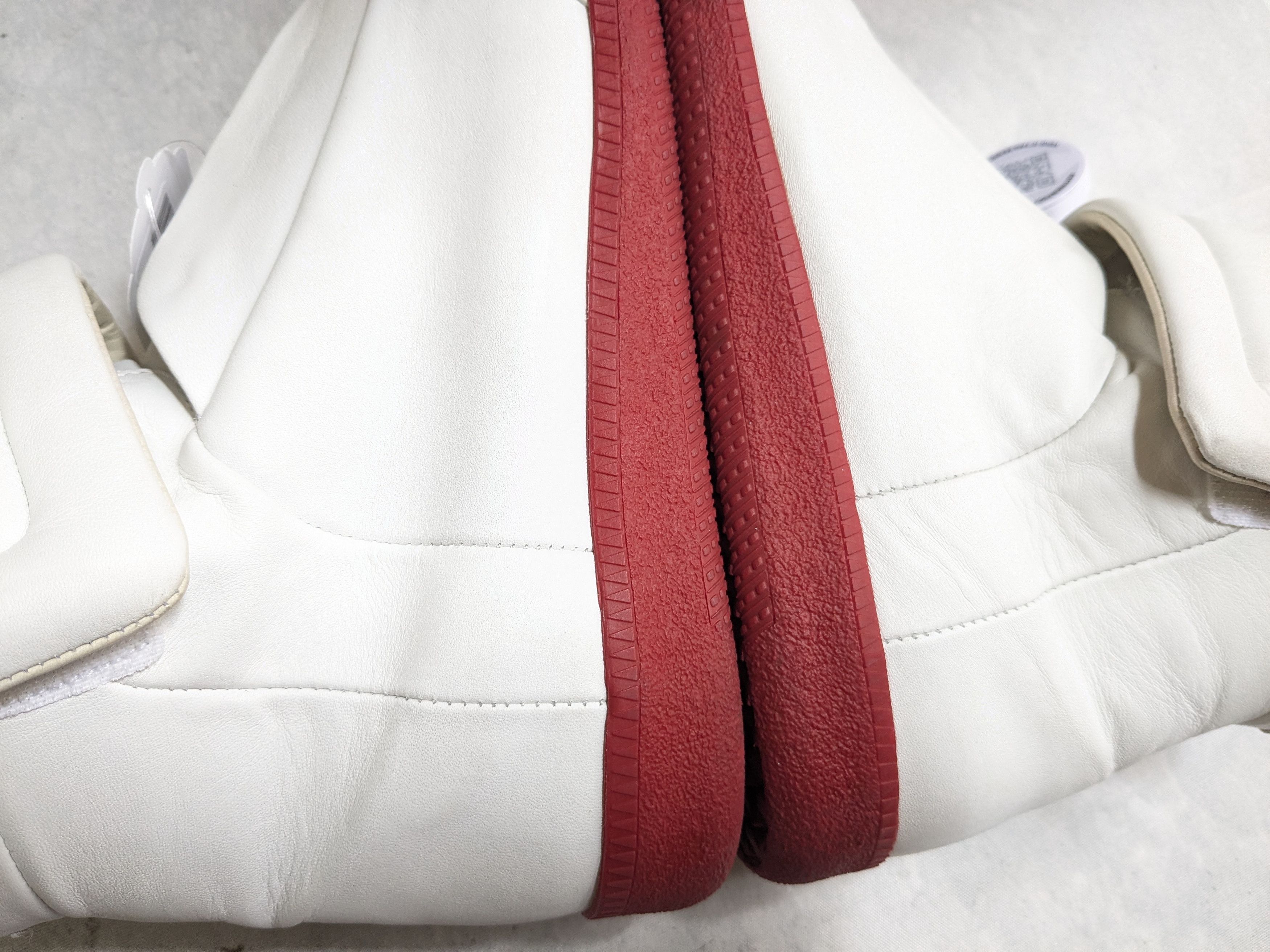 Maison Margiela Maison Margiela Future White Red 9 42 High Tops Leather Size US 9 / EU 42 - 12 Thumbnail