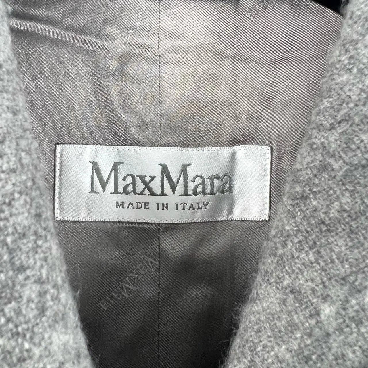 Max Mara Max Mara Gray Cashmere Blazer. Size M / US 6-8 / IT 42-44 - 3 Thumbnail
