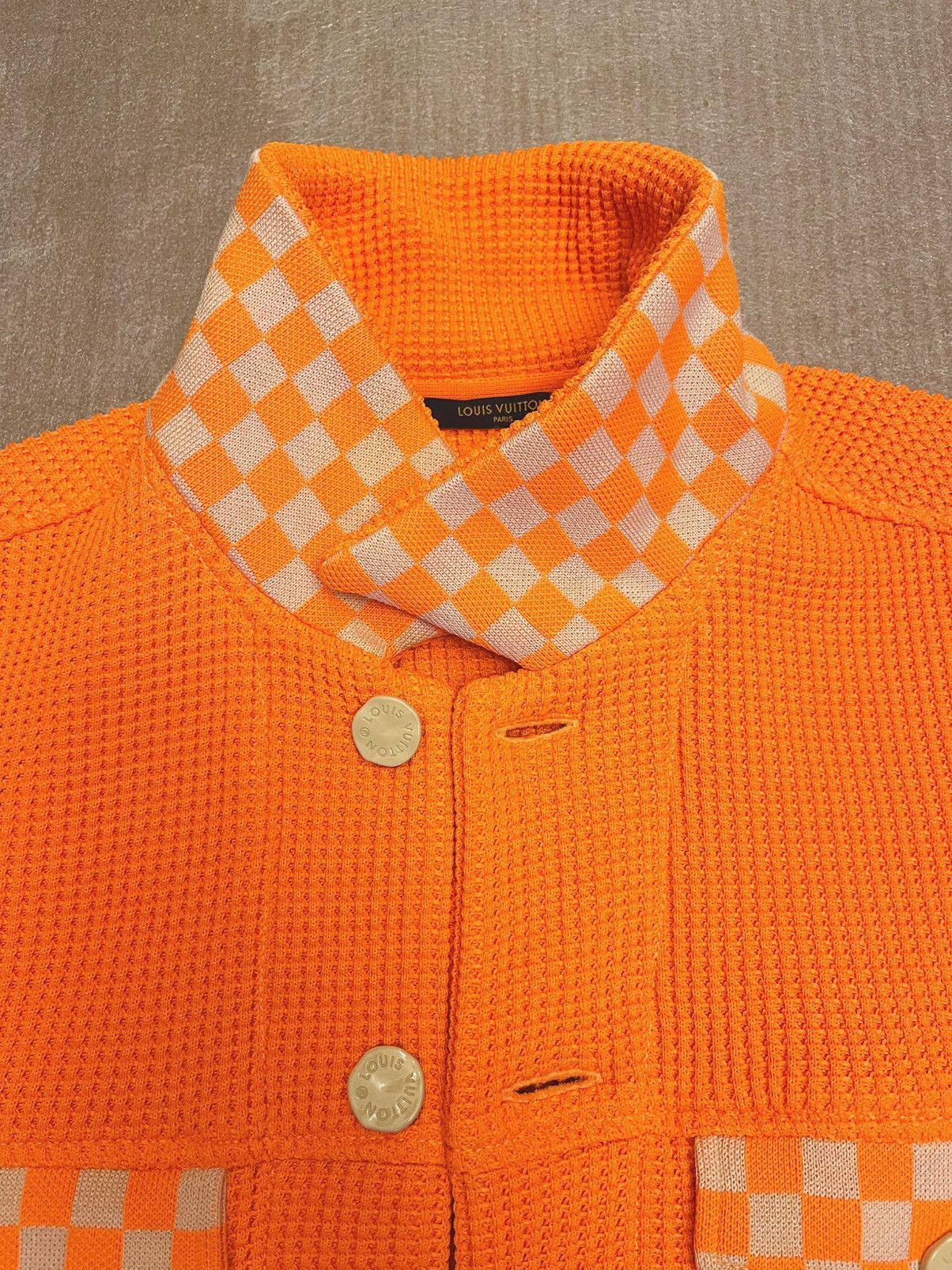 Louis Vuitton Luxurious Louis Vuitton thick knit jacket Size US L / EU 52-54 / 3 - 3 Thumbnail