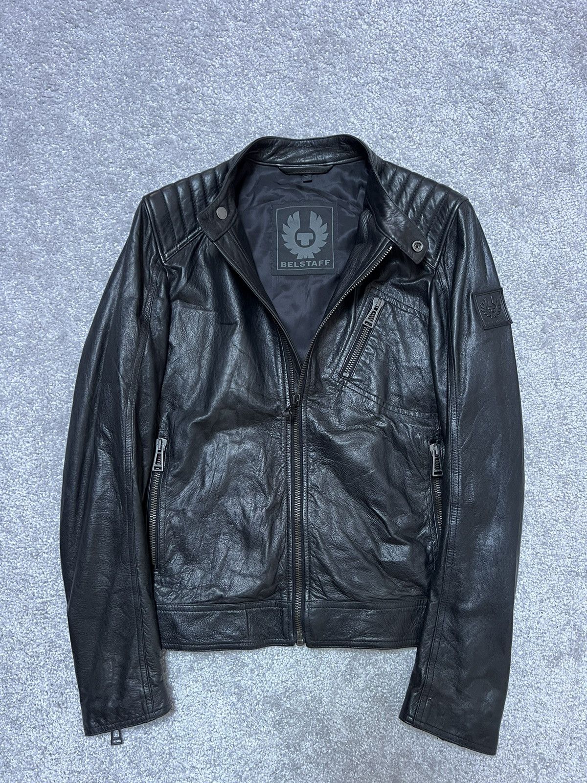 Belstaff Belstaff V Racer 2.0 Lambskin Jacket Size M Size US M / EU 48-50 / 2 - 1 Thumbnail