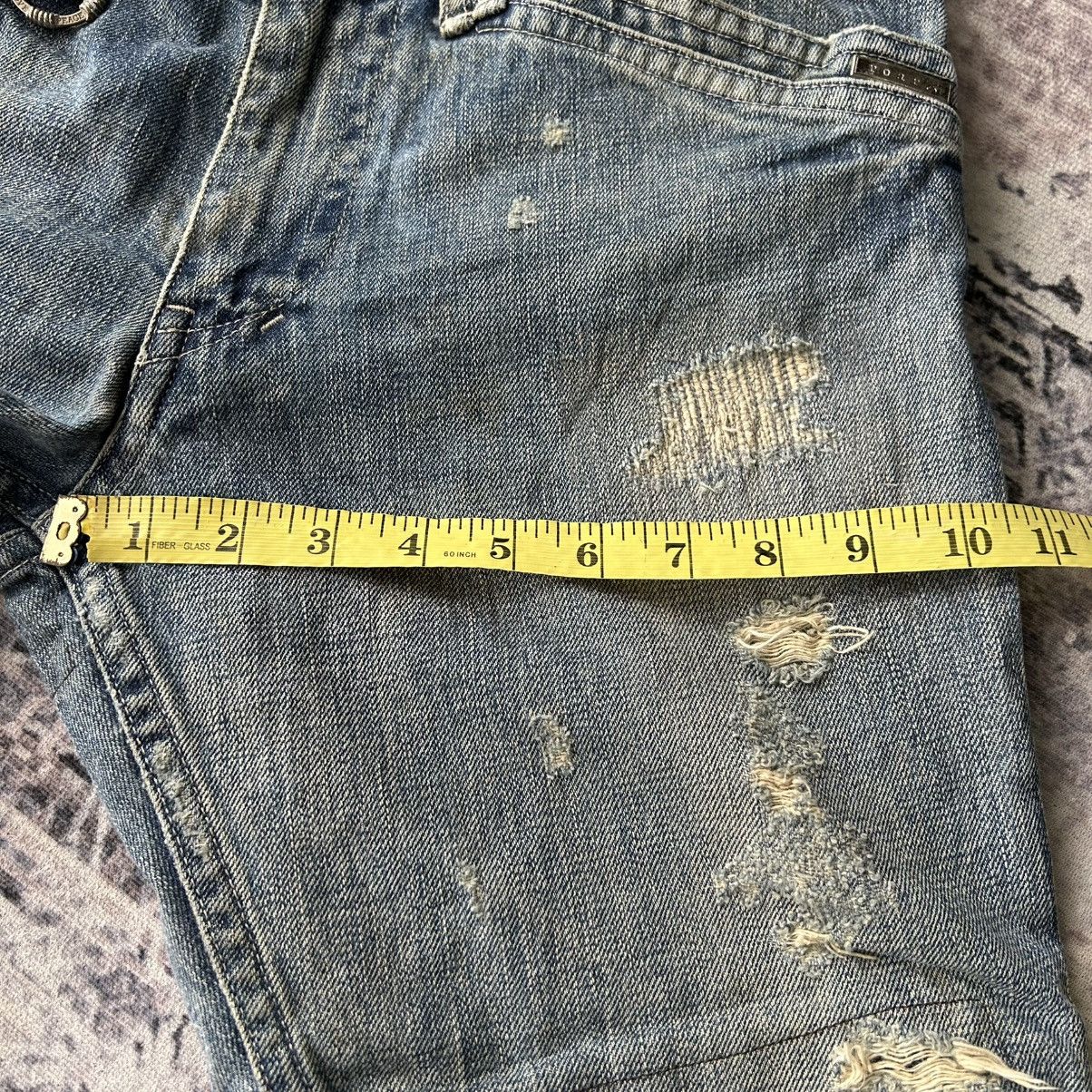 If Six Was Nine Roar Double Guns Distressed Jeans Size US 31 - 23 Thumbnail