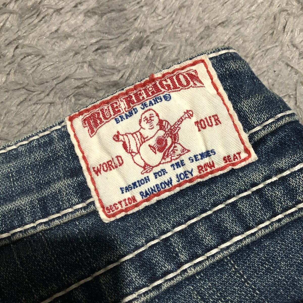 If Six Was Nine × True Religion TRUE RELIGION RAINBOW JOEY DENIM Size 26" / US 2 / IT 38 - 10 Thumbnail