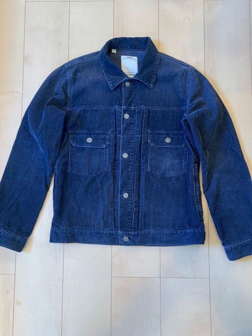 ジャケット・アウター visvim 101 JKT CORDUROY SIZE 2 VISVIM 101 JKT CORDUROY SIZE 2 Beige Casual Mens 85% cotton