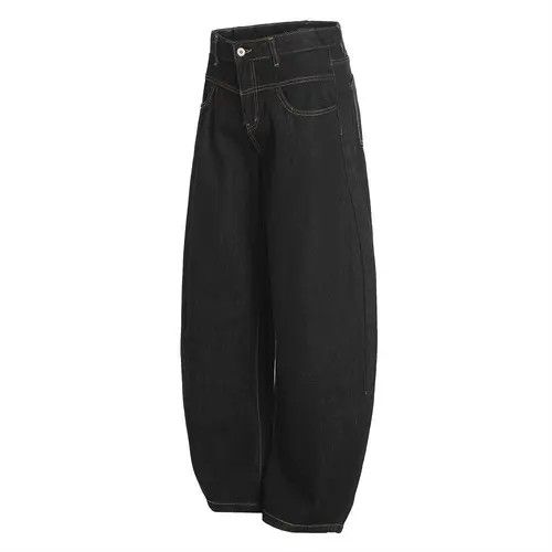 Japanese Brand × Jean Loose wide-leg men's cargo banana jeans y2k Size US 32 / EU 48 - 2 Thumbnail