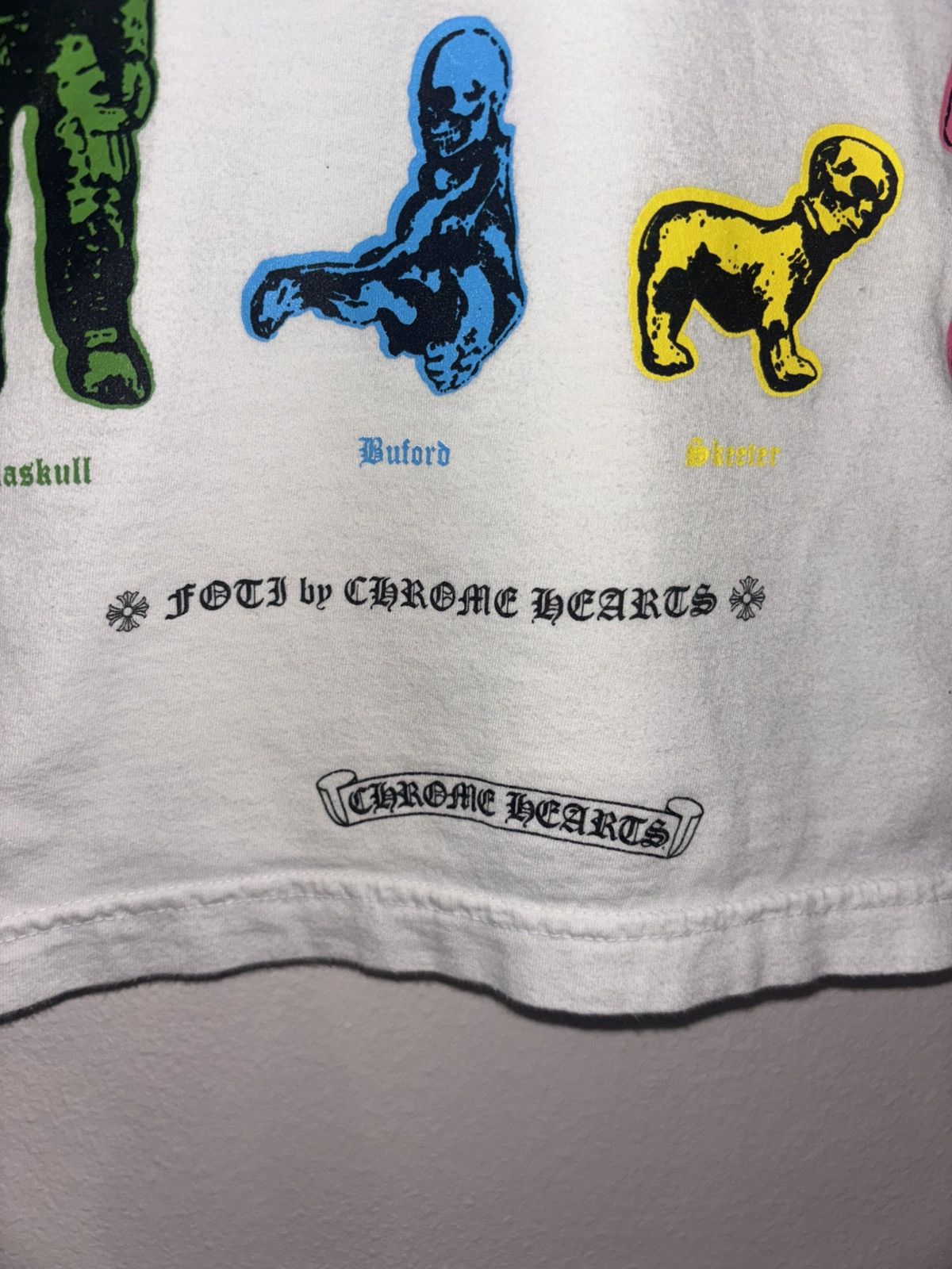 Chrome Hearts Chrome Hearts FOTI White Long Sleeve Size US M / EU 48-50 / 2 - 7 Thumbnail