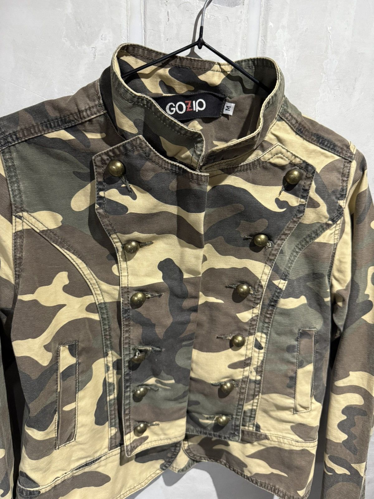 Japanese Brand Vintage Camouflage Napoleon Military Jacket Size M / US 6-8 / IT 42-44 - 6 Thumbnail