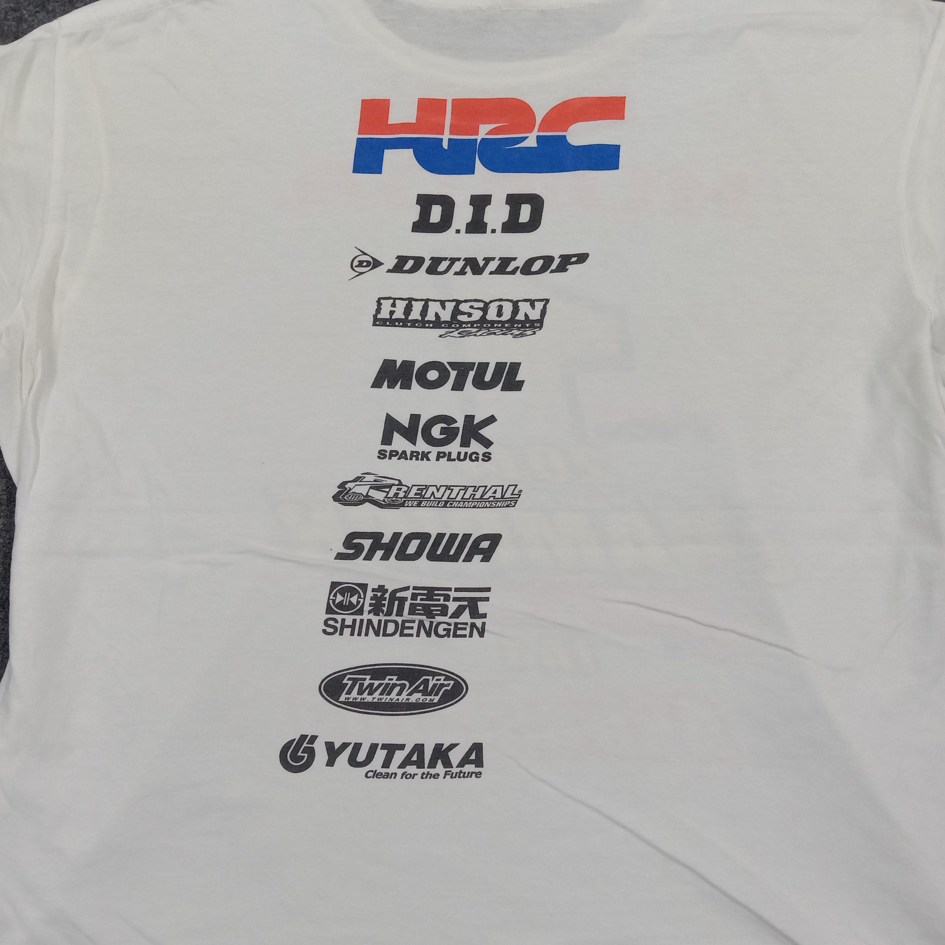 Honda 2014 Akira Narita Honda HRC Japanese Racing Tshirt C294N18 Size US L / EU 52-54 / 3 - 5 Thumbnail