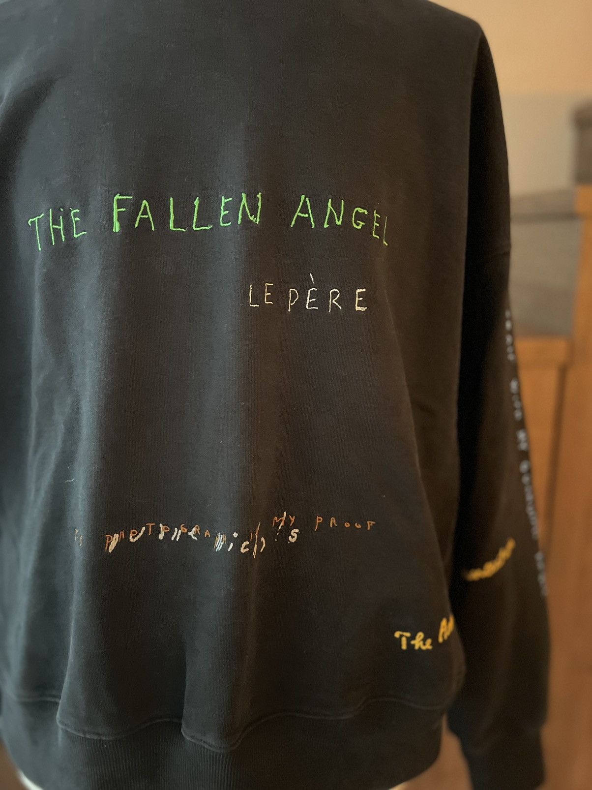 Le Pere A letter from my father sweatshirt Size US M / EU 48-50 / 2 - 2 Thumbnail