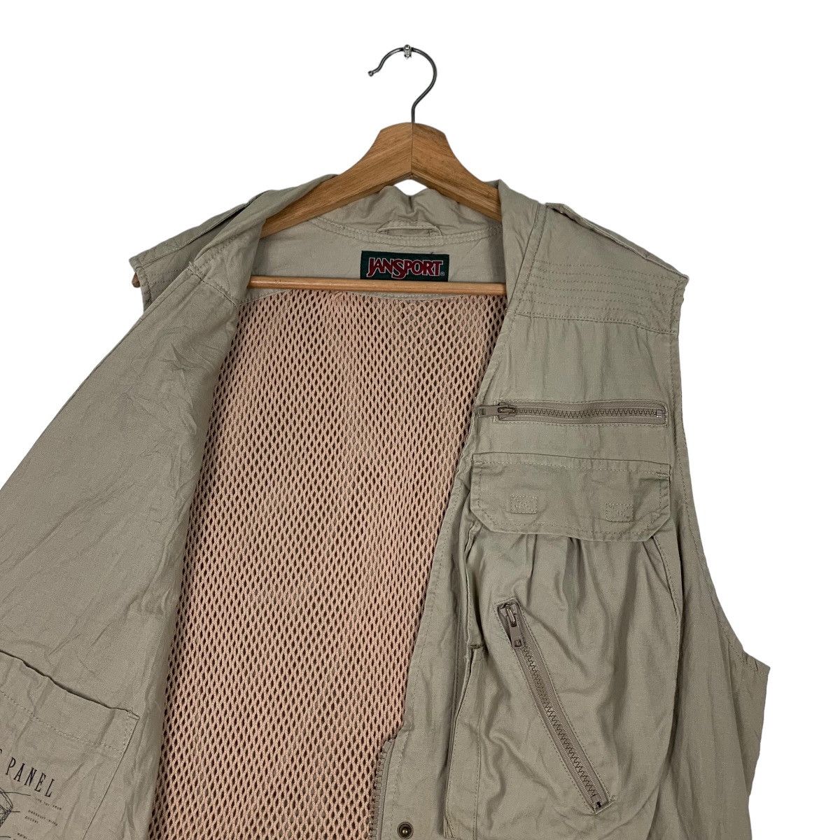 Jansport JANSPORT Utility Tactical Multipocket Vest #0878-C39 Size US L / EU 52-54 / 3 - 11 Thumbnail