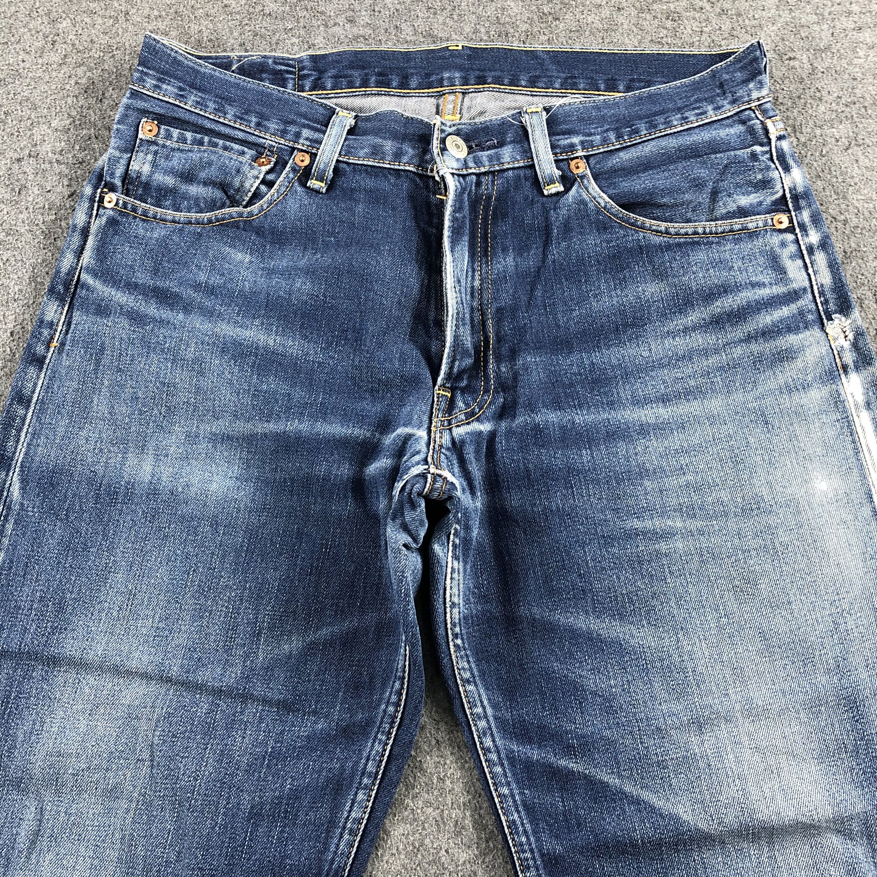 Levi's Vintage 90s Blue Wash Levis 503 Jeans-J1729 Size US 32 / EU 48 - 4 Thumbnail
