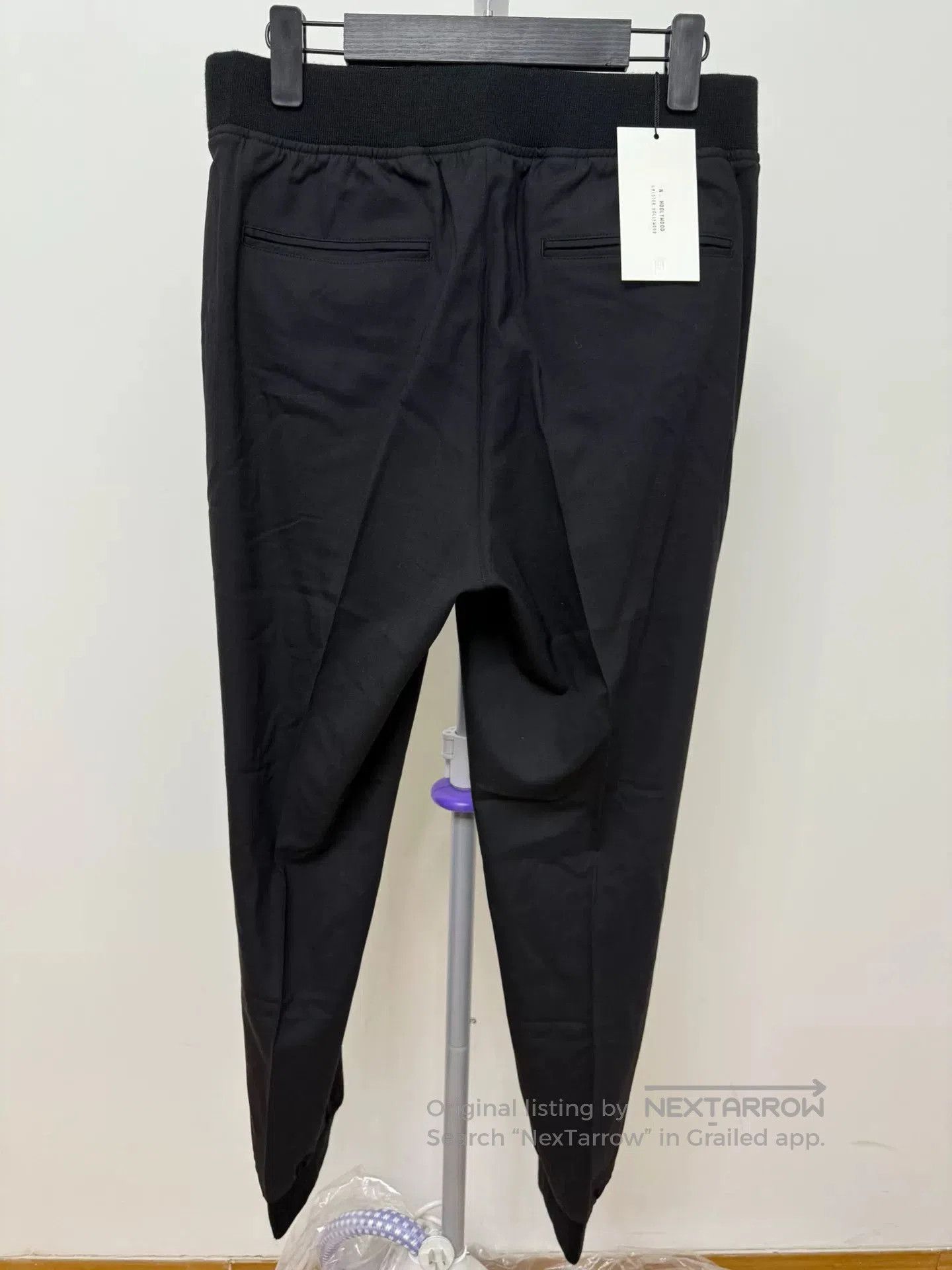 N.Hoolywood N. Hoolywood Black Casual Trousers. Size US 38 / EU 54 - 2 Thumbnail