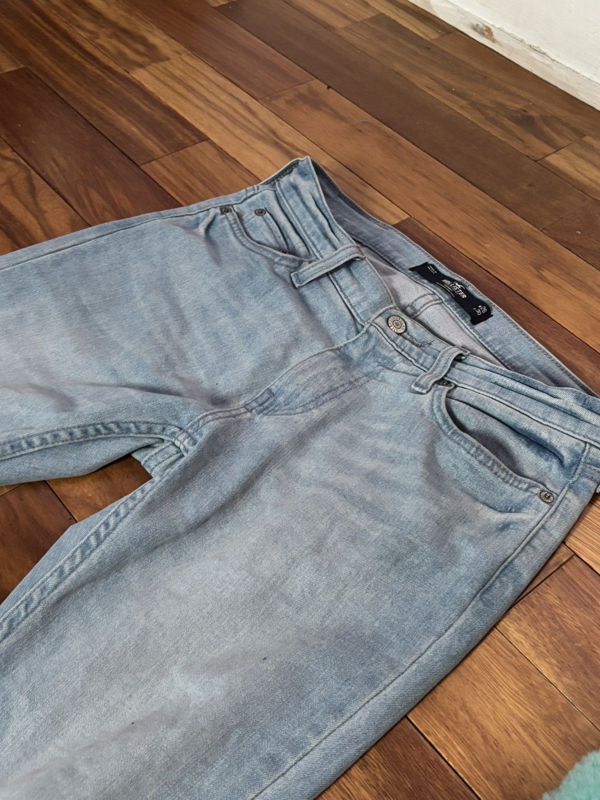 Other (Custom Made) Stacked Denim Distressed Jeans Size US 30 / EU 46 - 5 Thumbnail