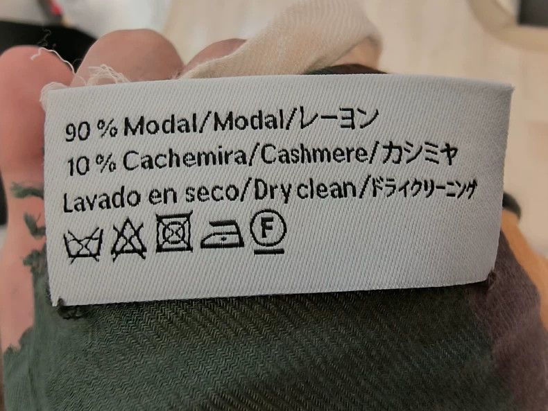 Loewe LOEWE Cashmere and silk scarves Size ONE SIZE - 3 Thumbnail