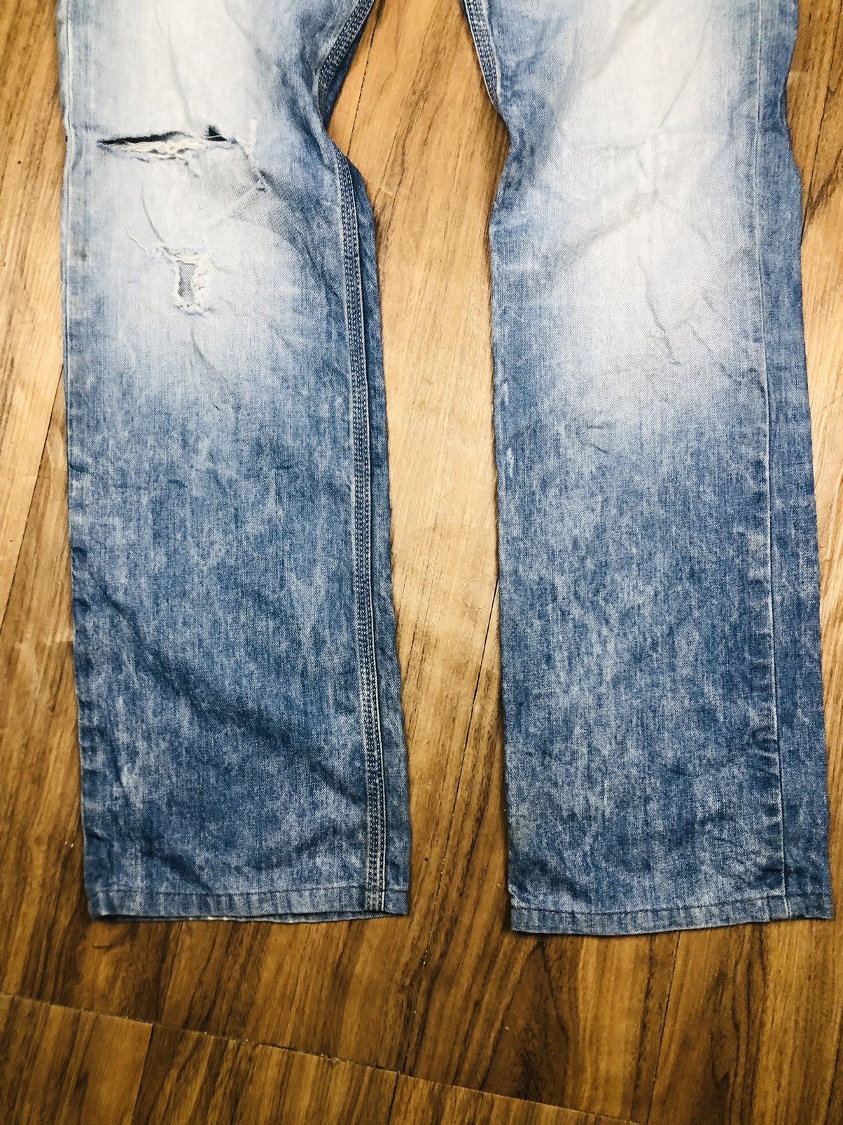 Diesel Diesel Industry Distress Jeans (33) Size US 28 / EU 44 - 4 Thumbnail