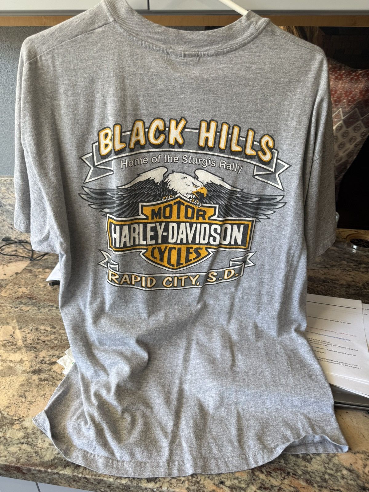 Harley Davidson Harley-Davidson vintage Sturgis T-shirt Size US XL / EU 56 / 4 - 1 Thumbnail