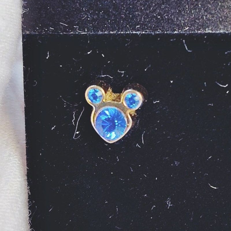 Disney Disney Parks September Birthstone Mickey Mouse Earrings NWT Size ONE SIZE - 2 Thumbnail