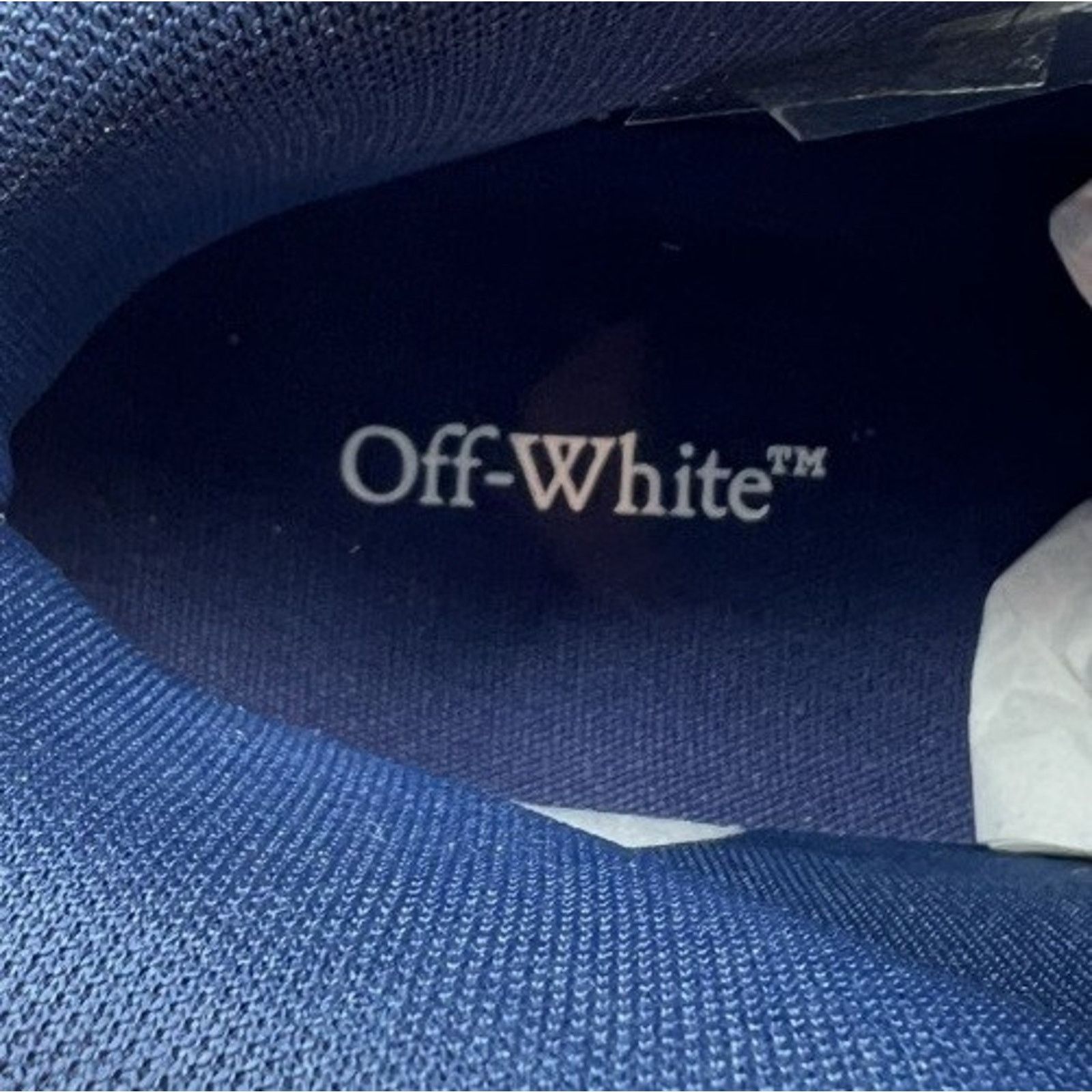 Off-White Size 41EU/8US- Off-White Out Of Office Mid Blue NEW Size US 8 / EU 41 - 8 Thumbnail