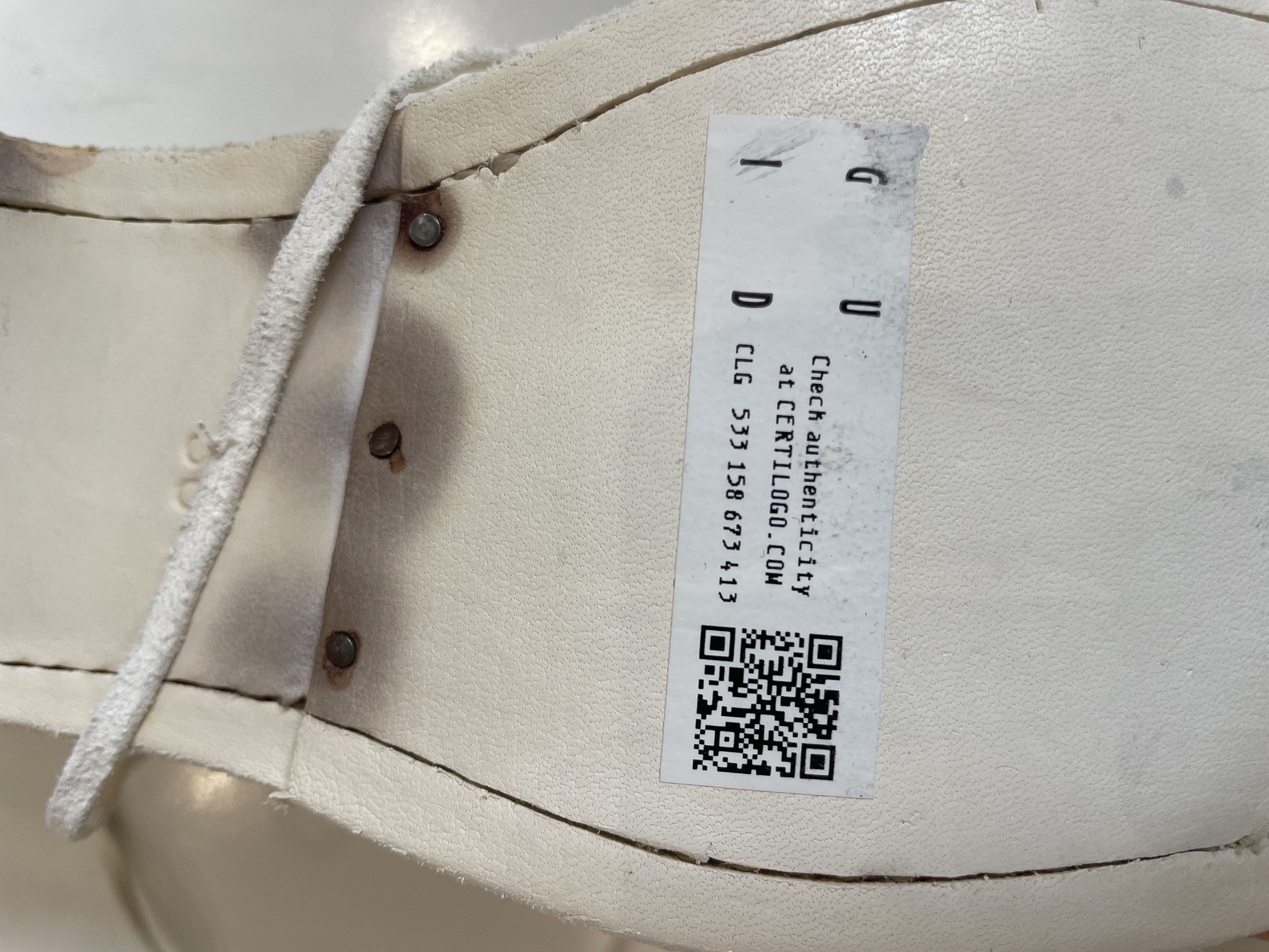 Guidi Guidi White 792ZI Horse Leather Shoes Size US 7 / IT 37 - 8 Thumbnail