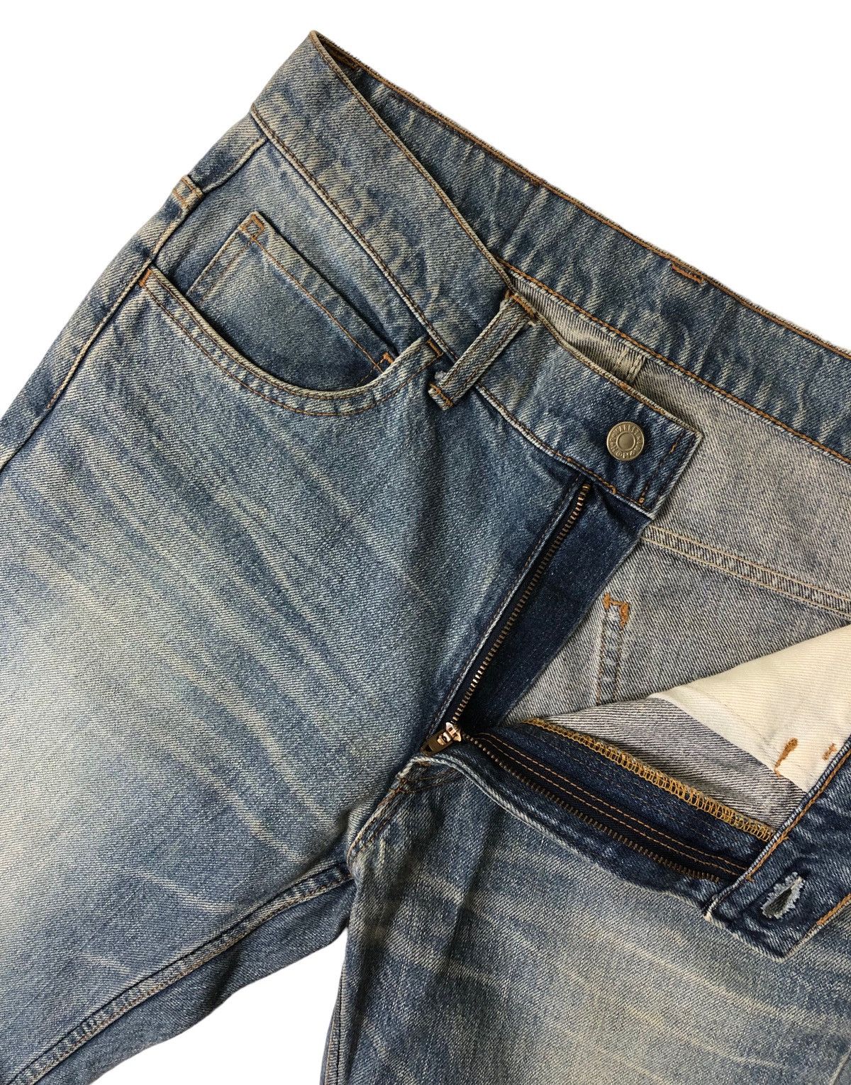Blue Blue Japan Super Flared Blue Blue Japan Denim Jeans Size US 31 - 7 Thumbnail