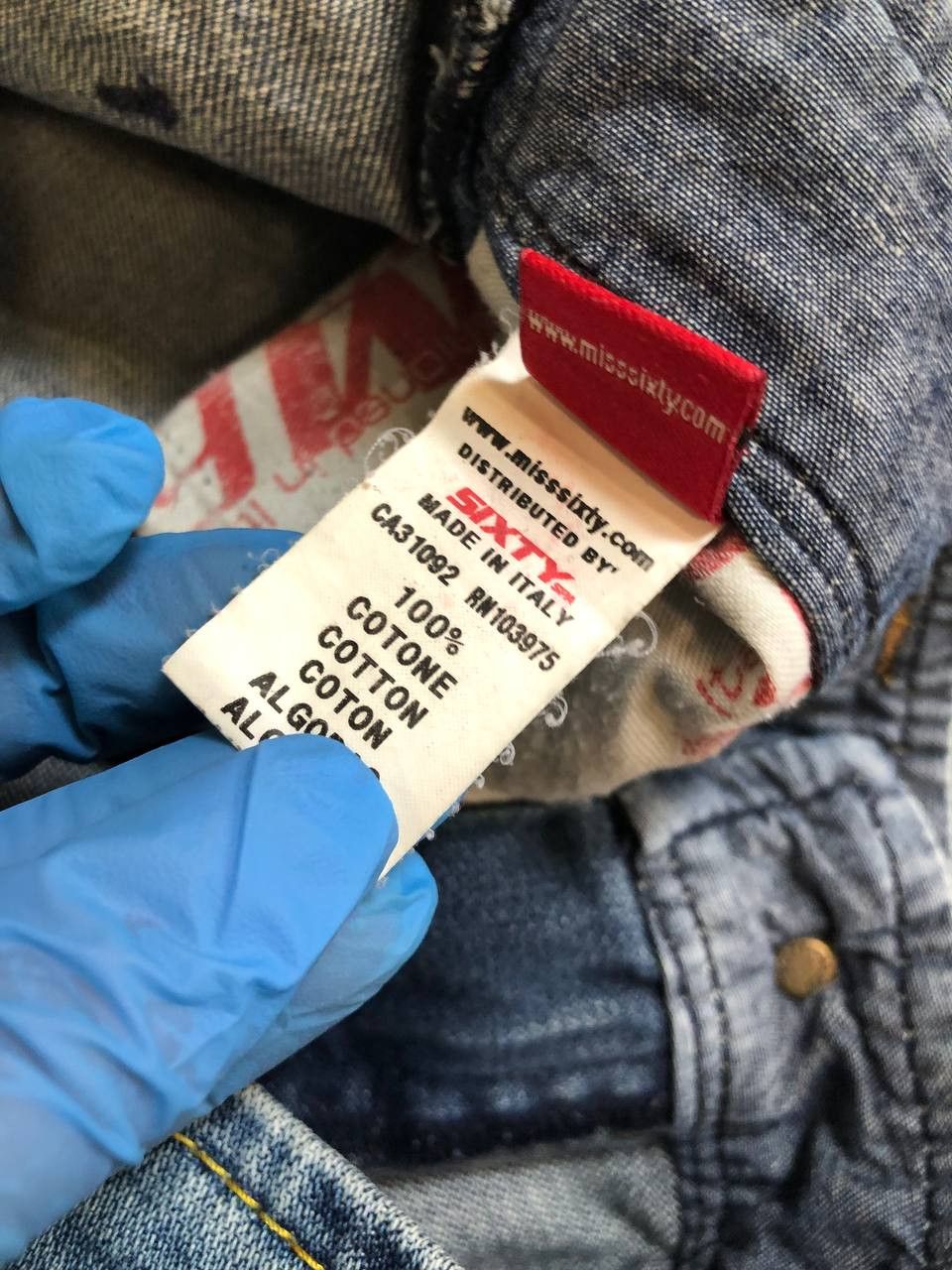 Miss Sixty MISS SIXTY Mary J Women's Blue Denim Regular Straight Jeans Size 28" / US 6 / IT 42 - 3 Thumbnail