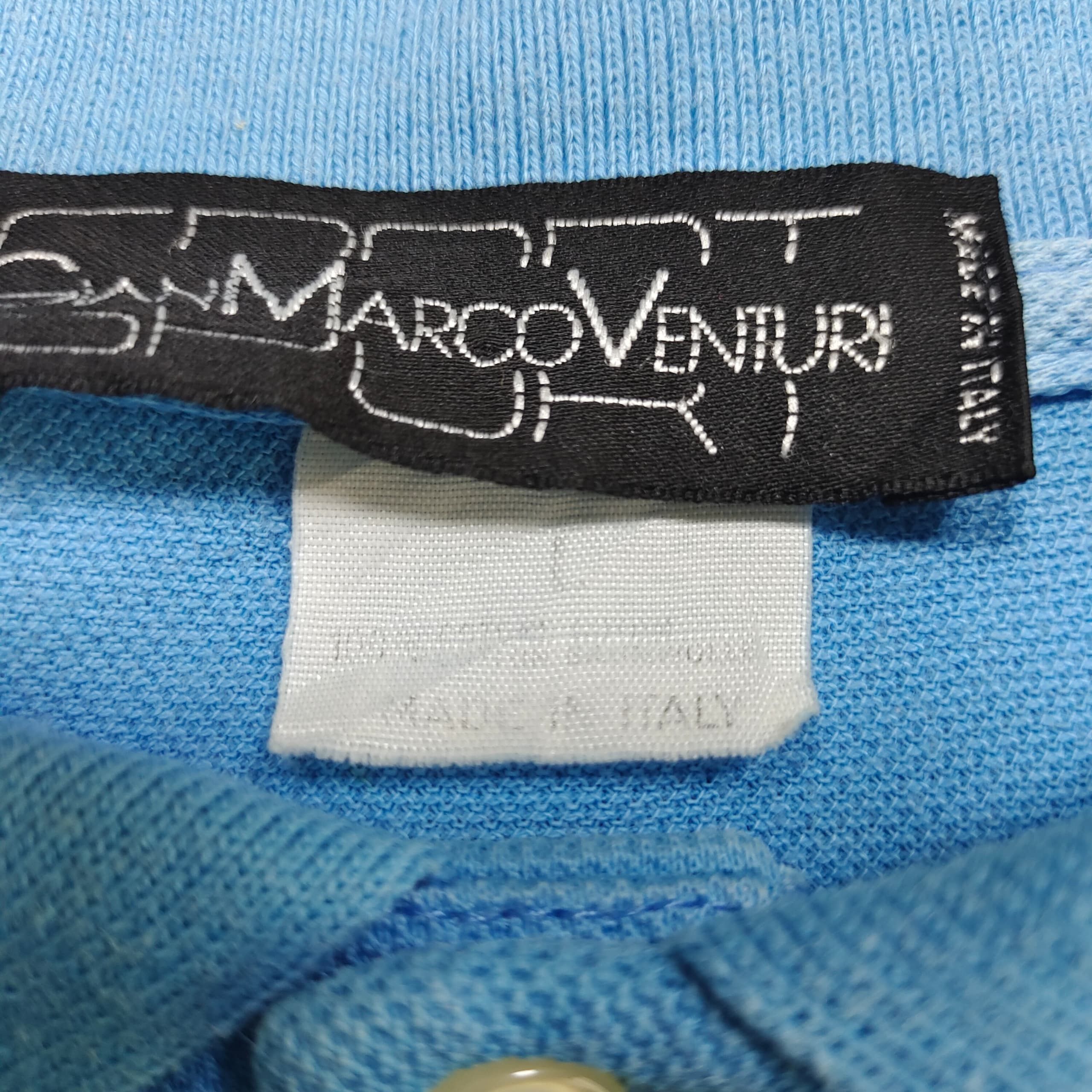 GianMarco Venturi Vintage 90s Gian Marco Venturi Polo Shirt Size US L / EU 52-54 / 3 - 9 Thumbnail
