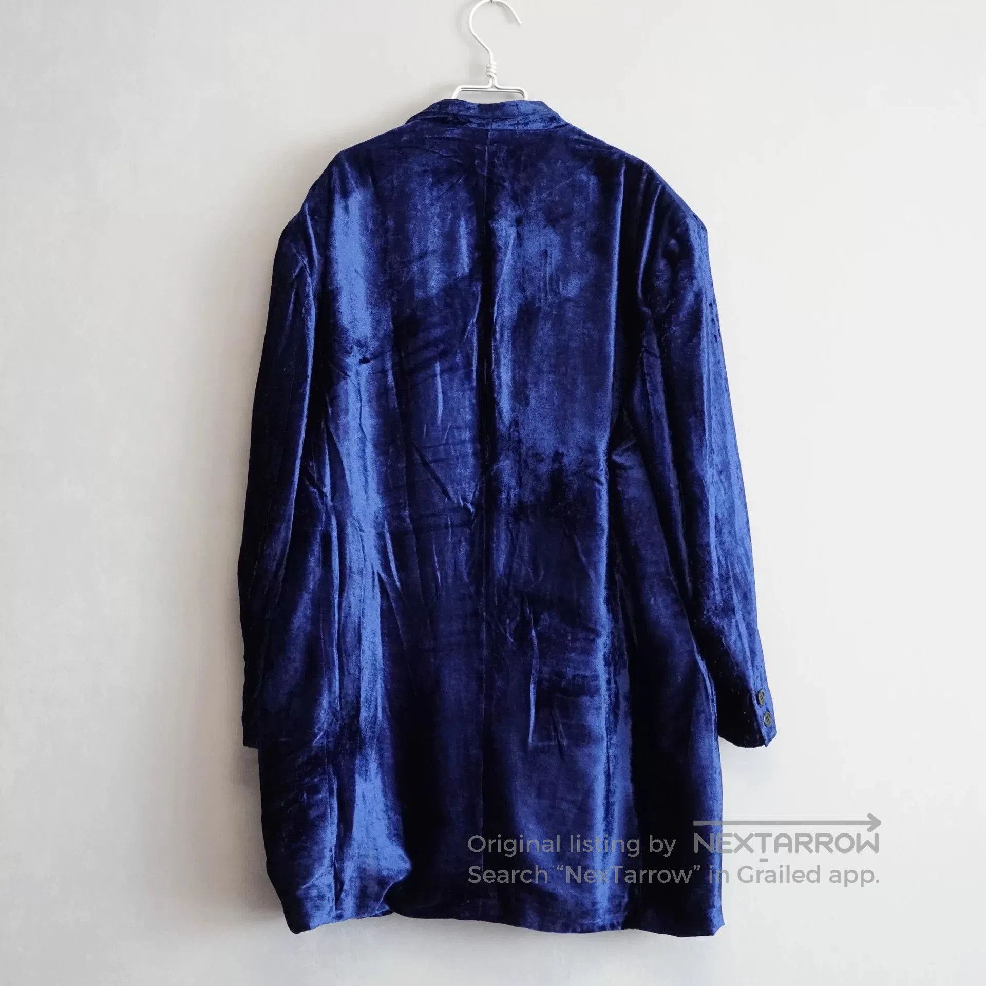 Yohji Yamamoto yohji yamamoto blue velvet jacket. Size US M / EU 48-50 / 2 - 2 Thumbnail