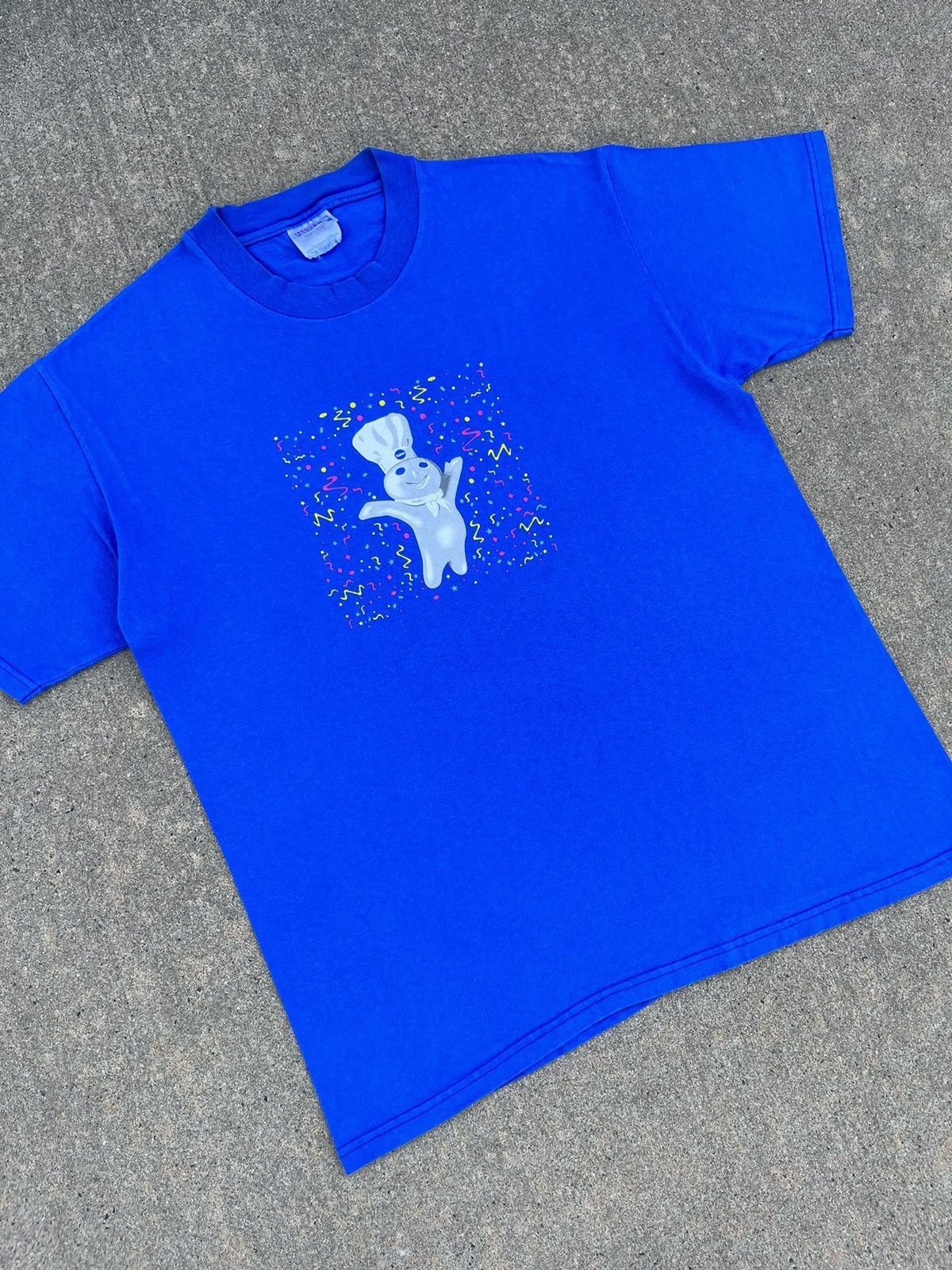 Hanes × Vintage VINTAGE 90’S PILLSBURY “LET’S CELEBRATE TODAY! T-SHIRT Size US L / EU 52-54 / 3 - 3 Thumbnail