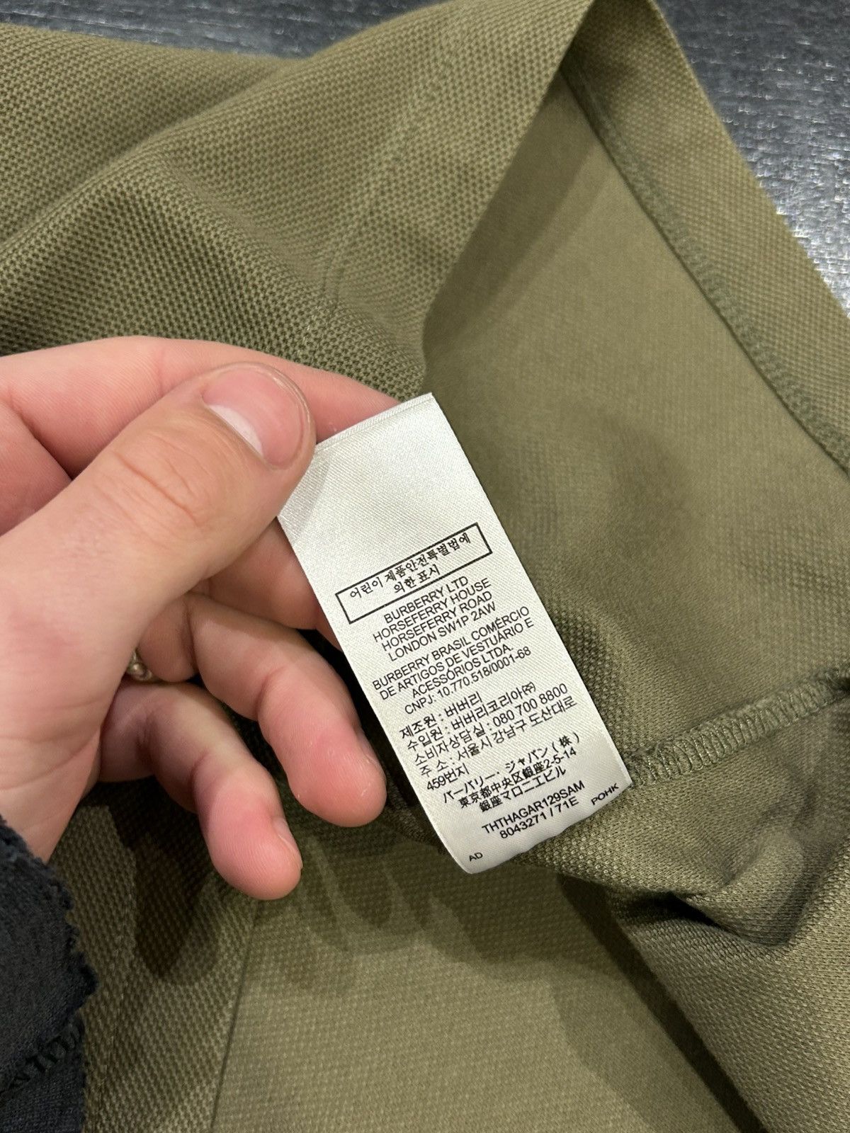 Burberry Burberry Polo Shirt Size US XXL / EU 58 / 5 - 6 Thumbnail