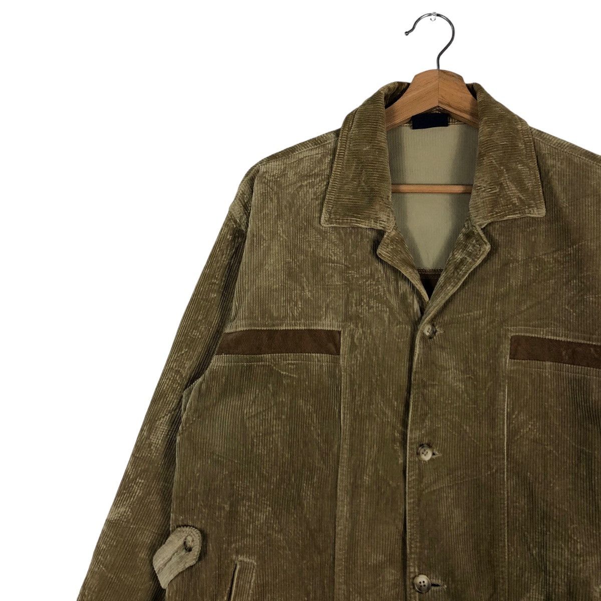 Big John 🔥Vintage Biker Jacket Corduroy Big John Big Pocket Size US L / EU 52-54 / 3 - 7 Thumbnail