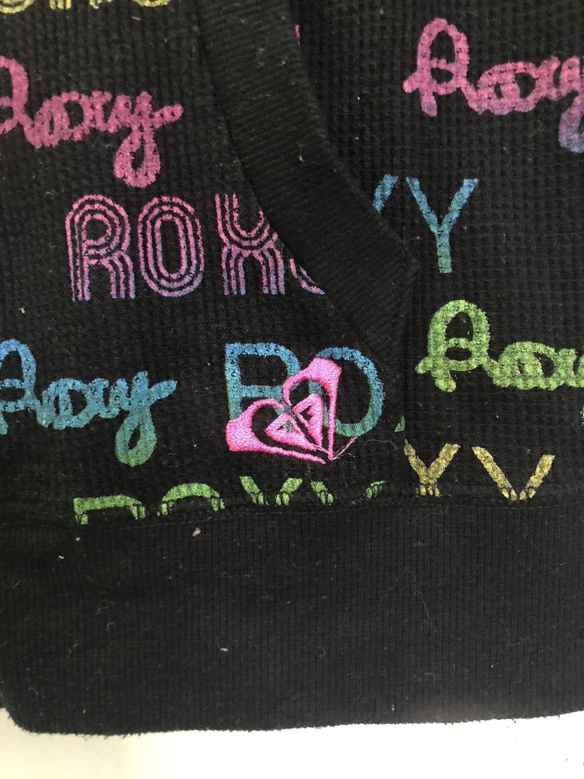 Japanese Brand × Vintage Roxy Hoodie Zip Up Size US XXS / EU 40 - 8 Thumbnail