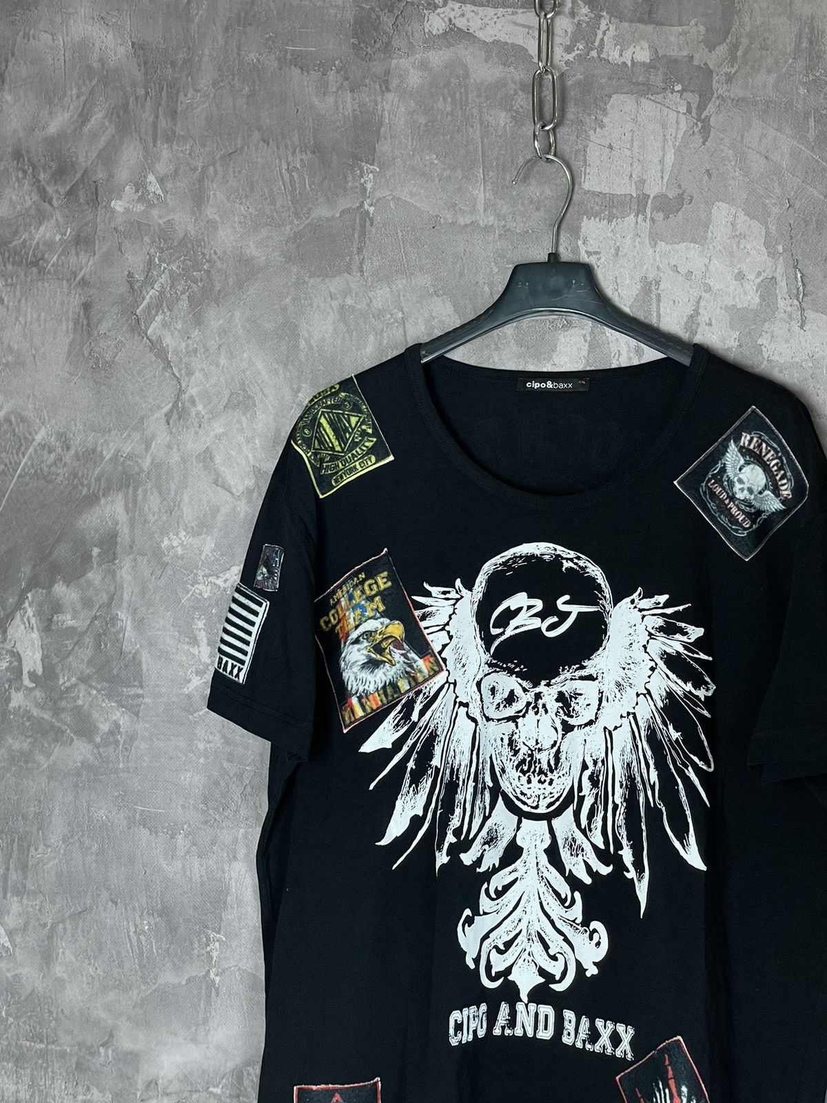 Affliction × Vintage Vintage Y2K grunge punk Skulls T-Shirt Size US L / EU 52-54 / 3 - 4 Thumbnail
