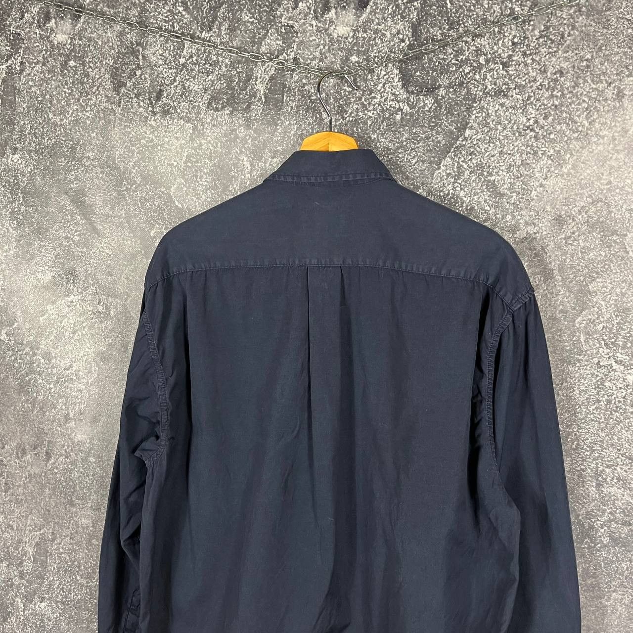 Dolce Gabbana Jeans Vintage Shirt Pocket Logo Long Sleeve