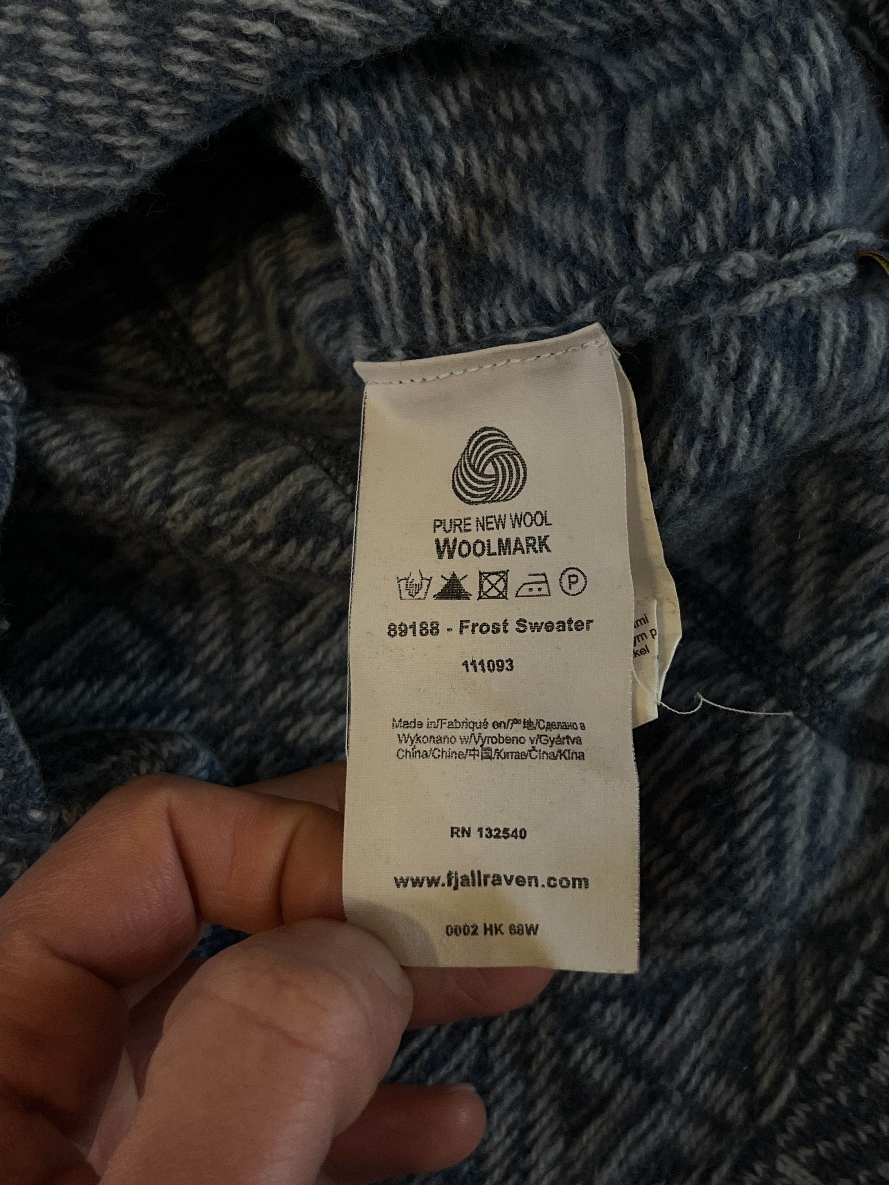 Fjallraven Fjallraven Frost Sweatr Zip Wool Knitwear Size S / US 4 / IT 40 - 6 Thumbnail