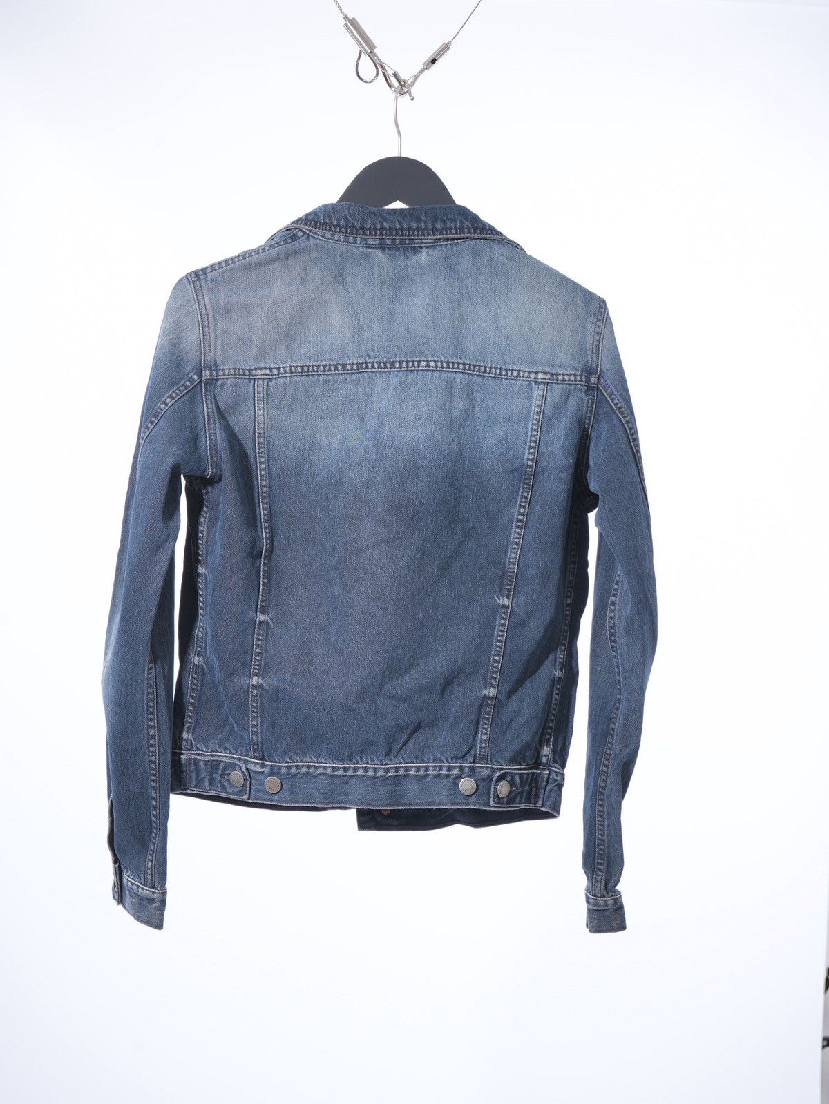 Nudie Jeans Nudie Jeans Terry Dusty Blue Black Denim Jacket Size US M / EU 48-50 / 2 - 10 Thumbnail