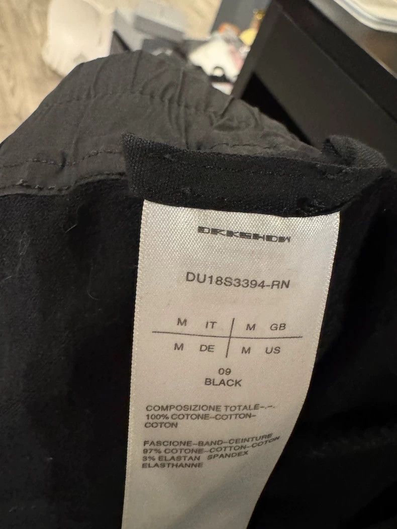 Rick Owens Black Harem Pants with Drawstring-2506 Casual Pants