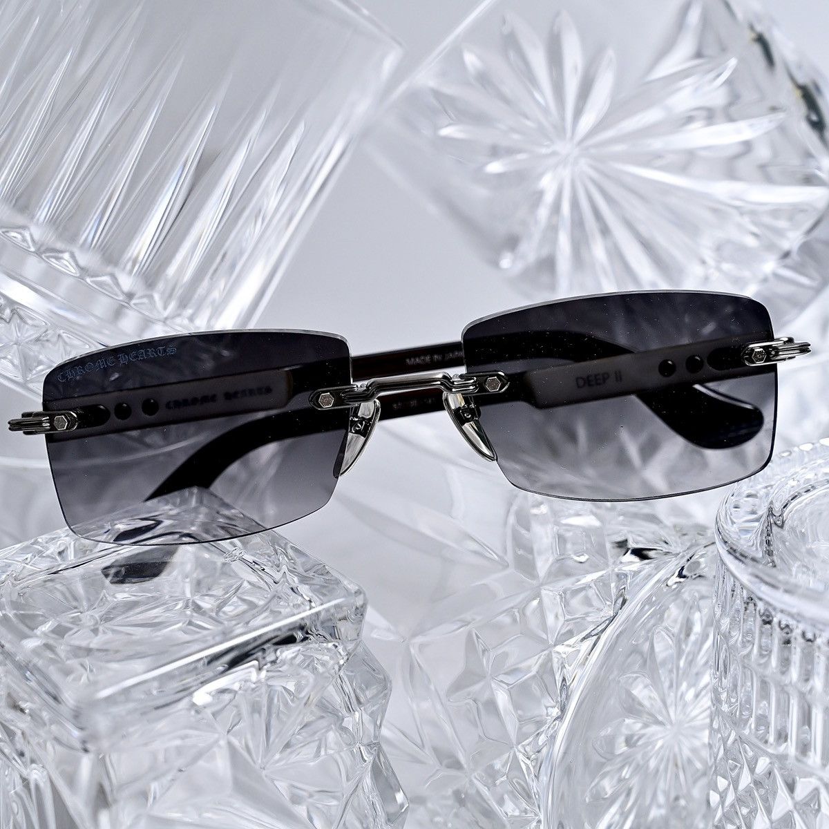 クロムハーツ DEEP II シルバー×ブラック Chrome Hearts CHROME HEARTS