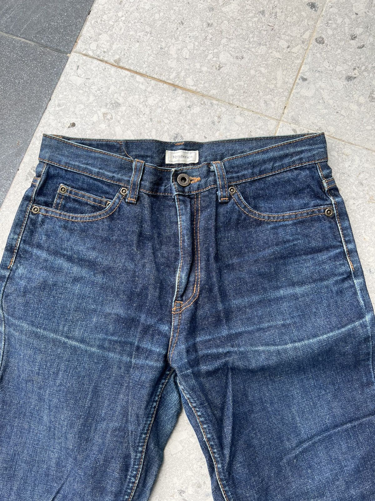 Hysteric Glamour × Indigo Hysteric Glamour bottom flared denim Size 30" / US 8 / IT 44 - 2 Thumbnail