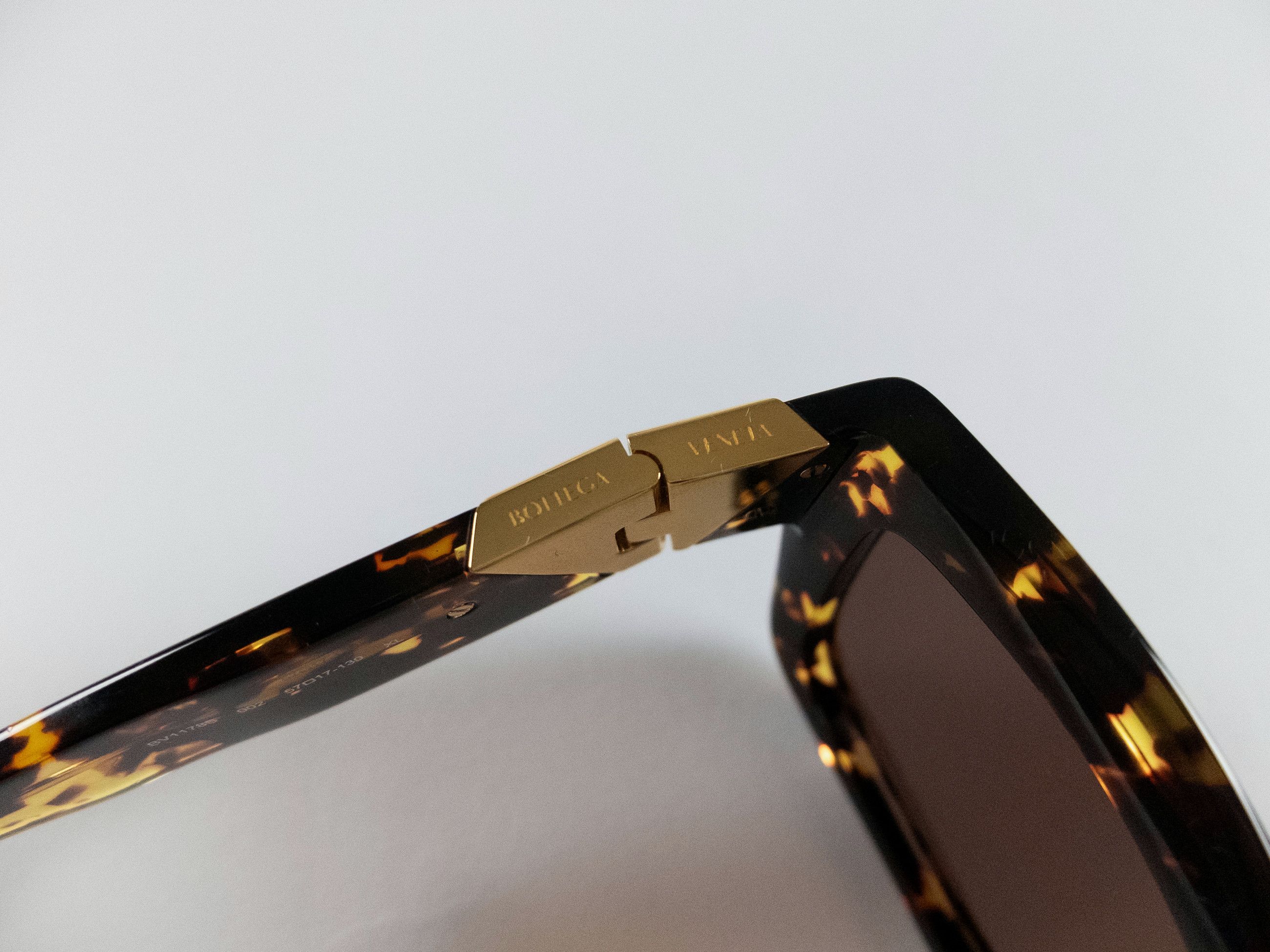 Bottega Veneta BOTTEGA VENETA brown tortoise shell sunglasses BV1178S q Size ONE SIZE - 6 Thumbnail
