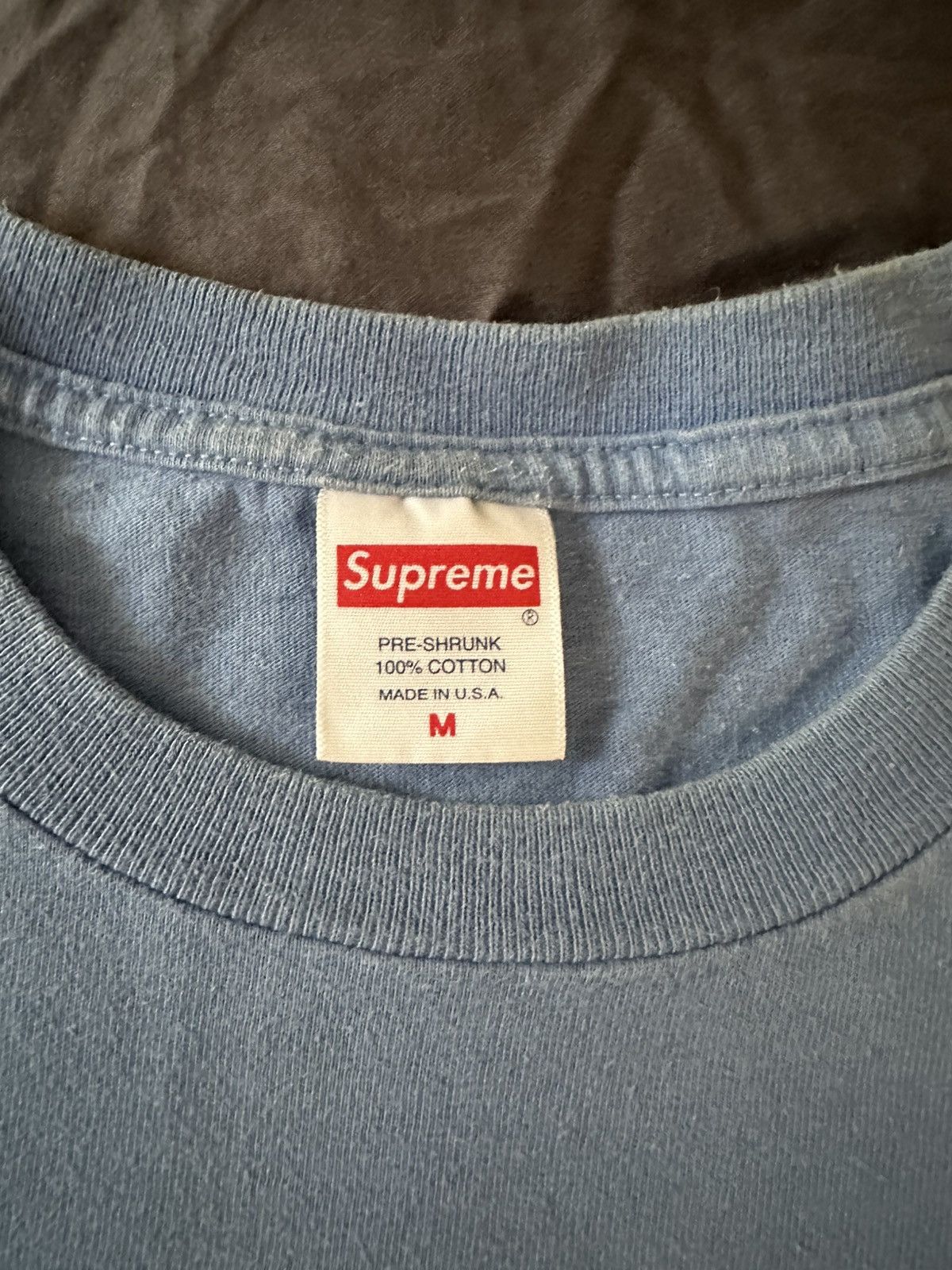 Supreme Supreme No More Shit Tee Size US M / EU 48-50 / 2 - 7 Thumbnail