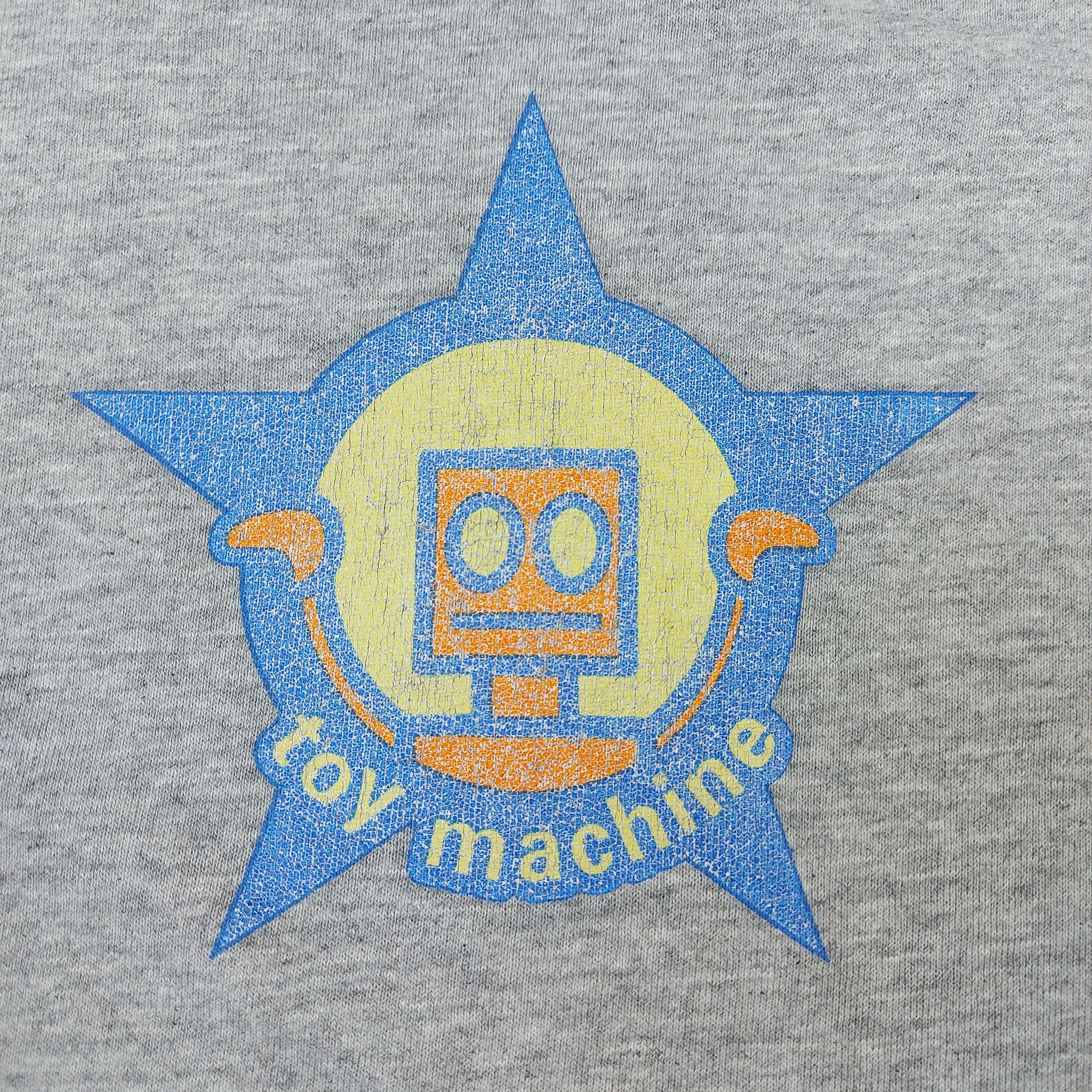 Toy Machine Vintage 90s Toy Machine Skateboard Robot Pulta Parody TEE Size US L / EU 52-54 / 3 - 2 Thumbnail